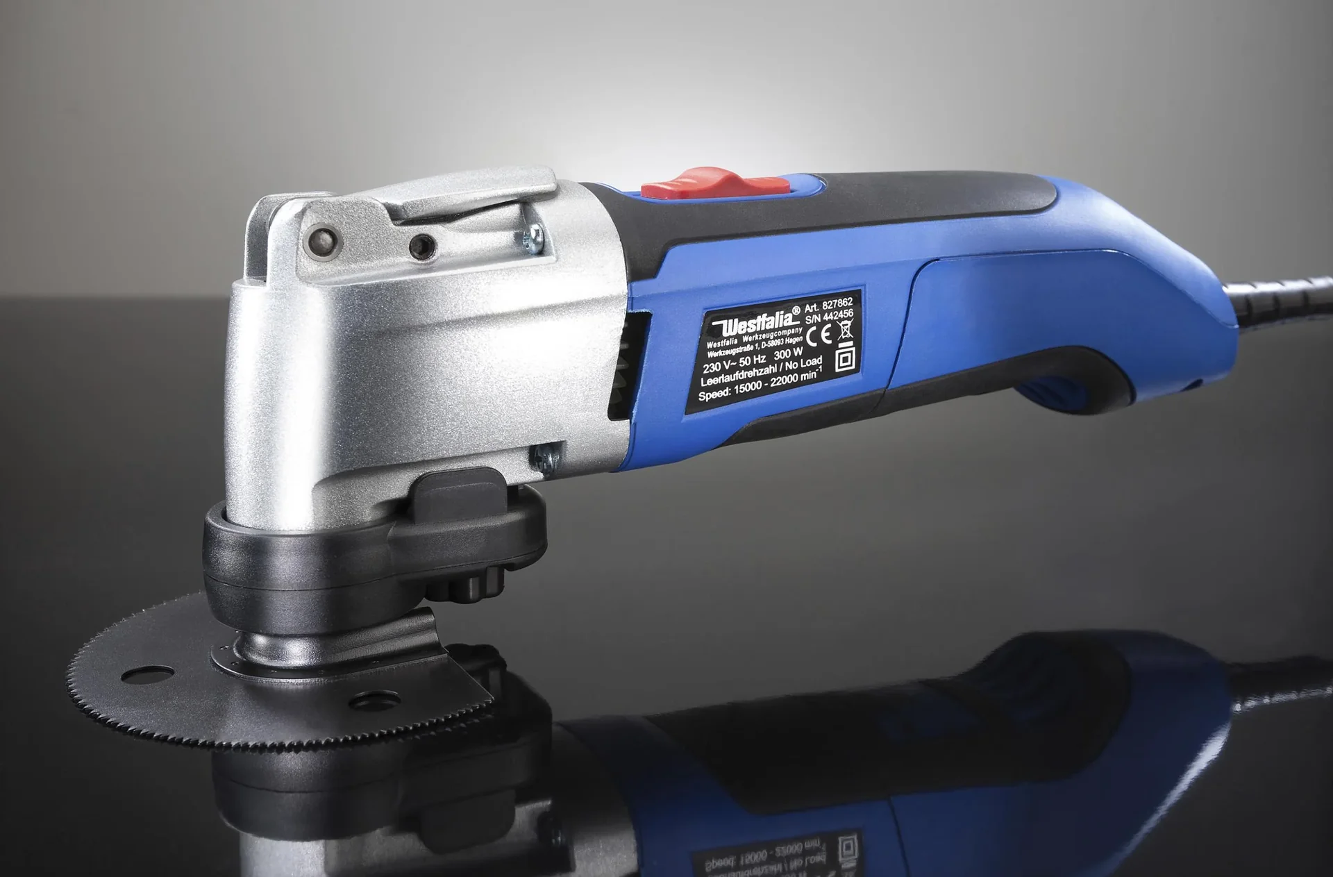 Multifunktionswerkzeug 300 W "Renomaster Pro" 57-teiligem Zubehör Set - 8