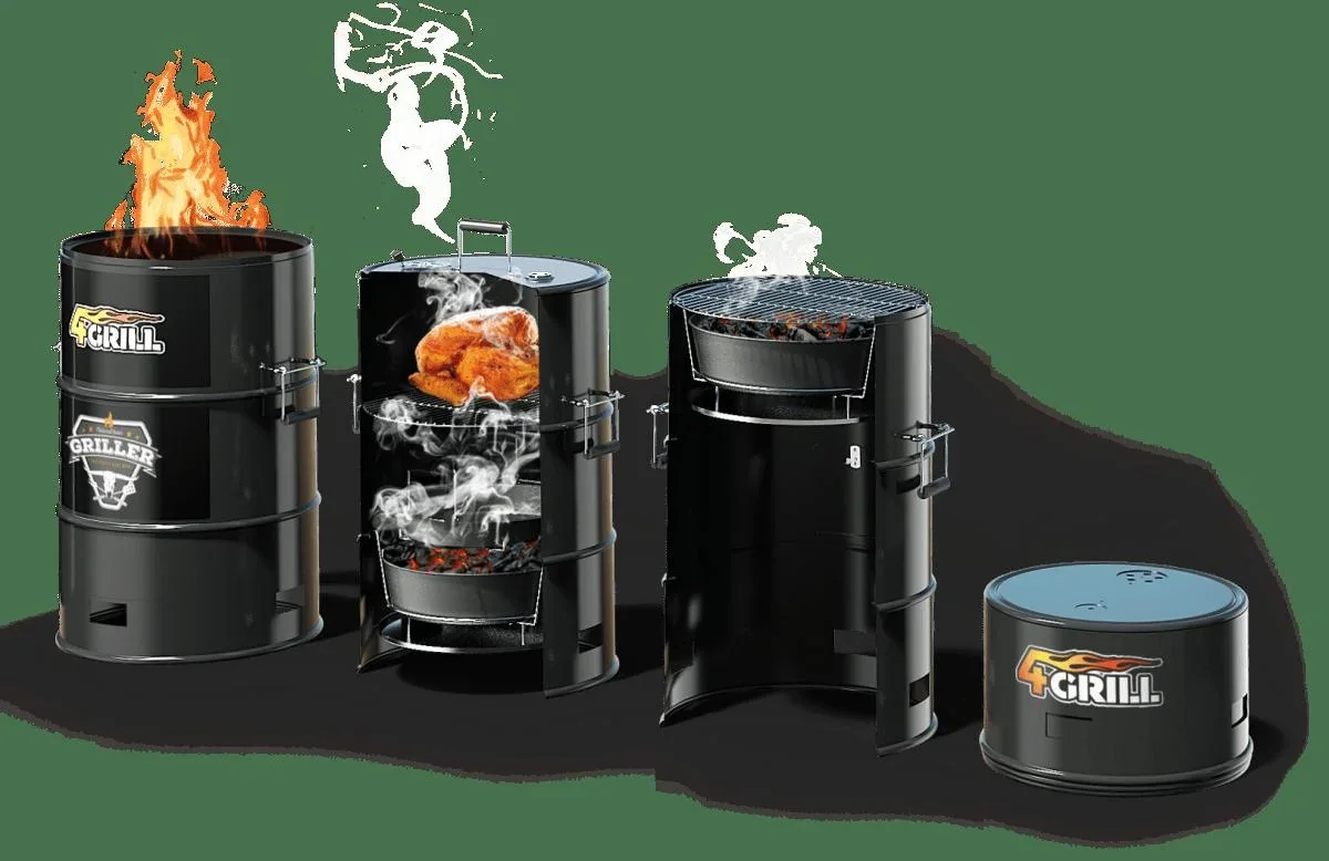 4Grill 4-in-1-BBQ - 1