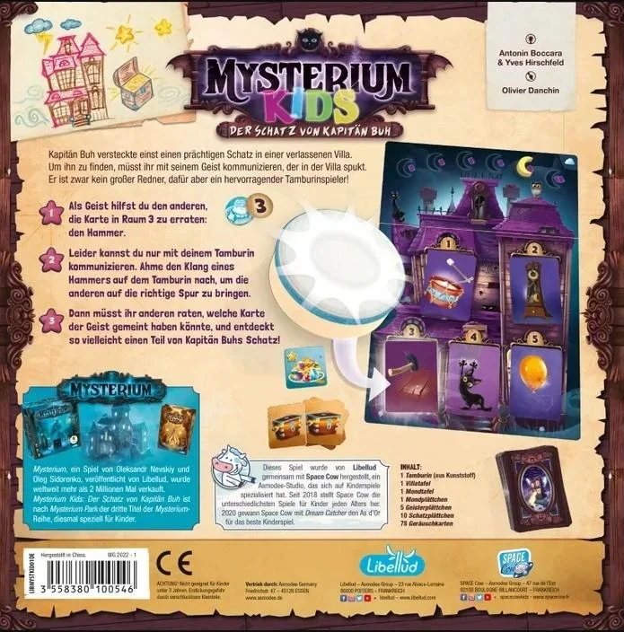 Gesellschaftsspiel Mysterium Kids "Der Schatz" - 0