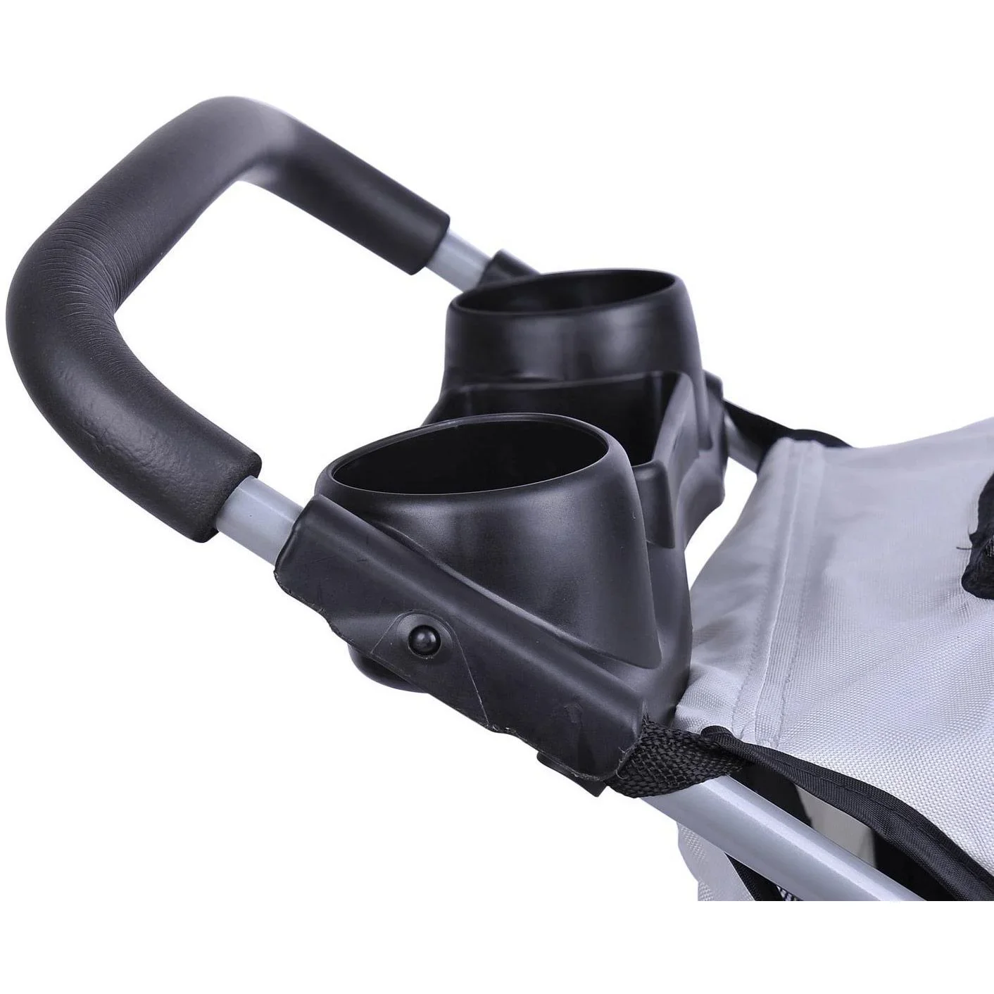 Hundewagen Hundebuggy Grau - 1