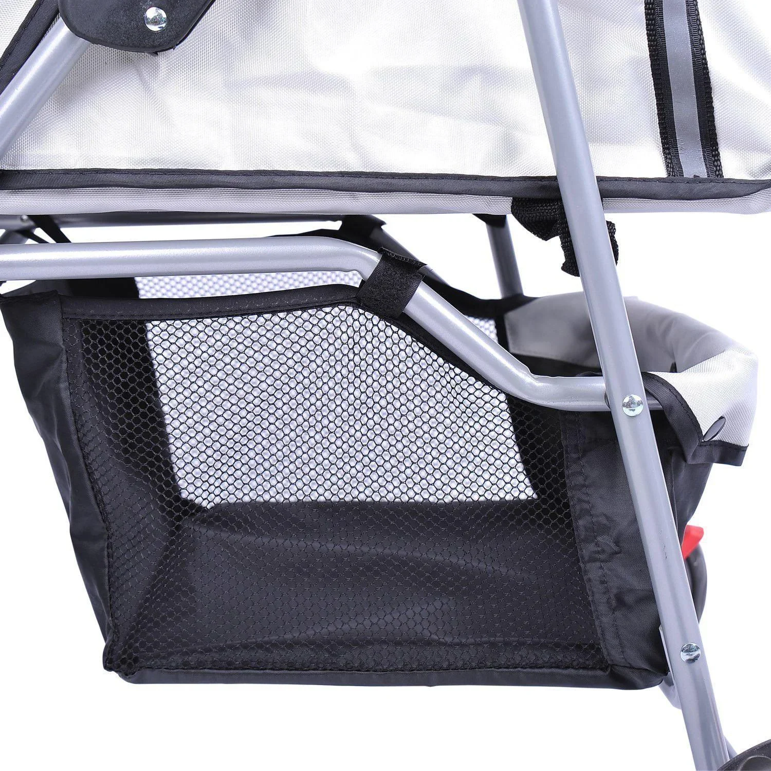 Hundewagen Hundebuggy Grau - 3