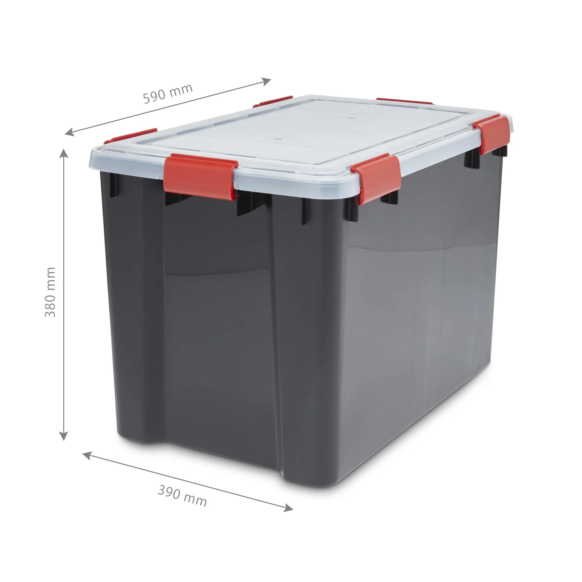 Wasserdichte Box AT-LD BkR/C/D, schwarz, 70 Liter - 1