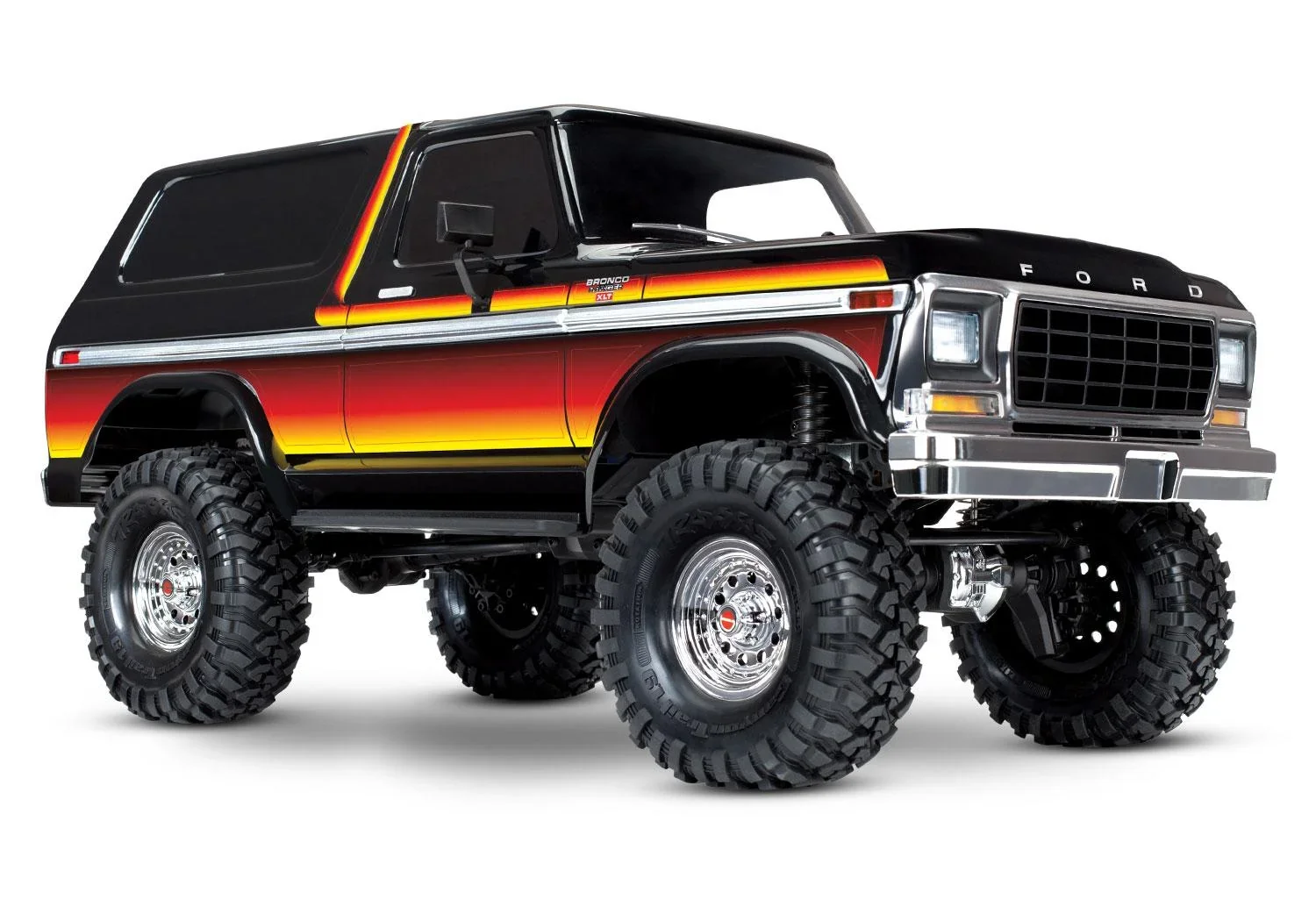 TRX-4 1979er Ford Bronco rot (312mm Radstand kurz) 2.4GHz (Link-fähig) ohne Akku, ohne Lader - 0