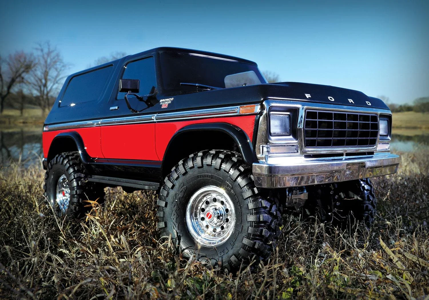 TRX-4 1979er Ford Bronco rot (312mm Radstand kurz) 2.4GHz (Link-fähig) ohne Akku, ohne Lader - 1