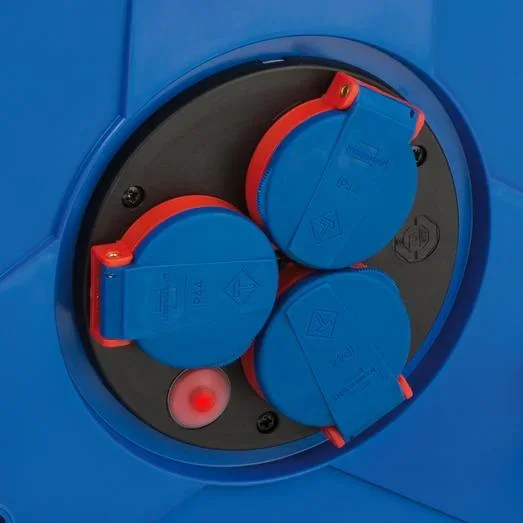 Kabeltrommel Garant IP44, Durchmesser 290mm, Spezialkunststoff,3 x 230V Steckdose, 50m - 2