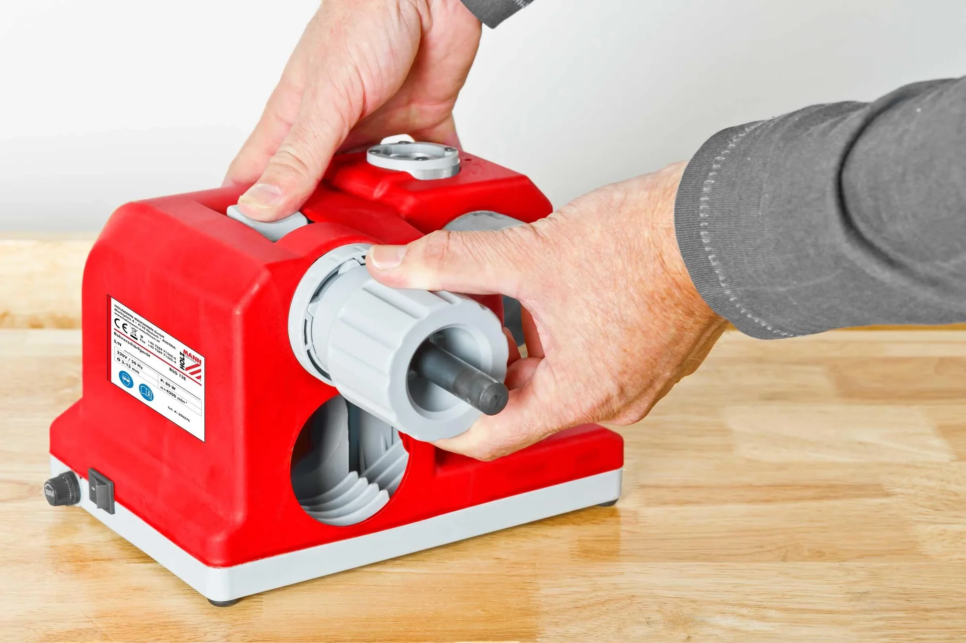 Holzann Maschinen BSG 13E Schleifgerät für Bohrköpfe H040100007 - 2