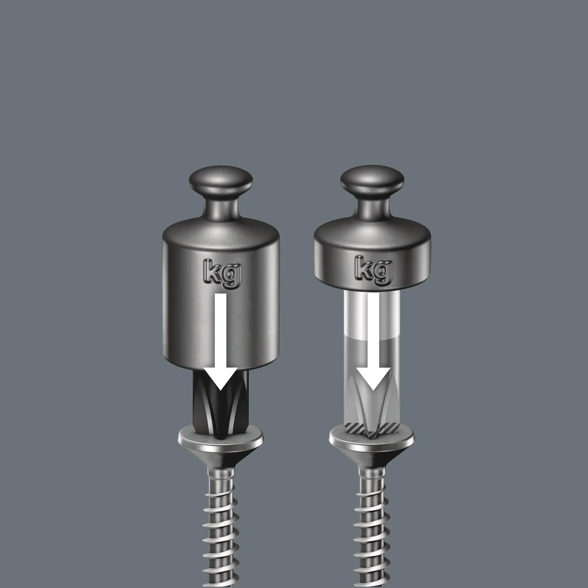 Schraubendrehersatz VDE Kraftform Plus Serie 100, 9-teilig - 1