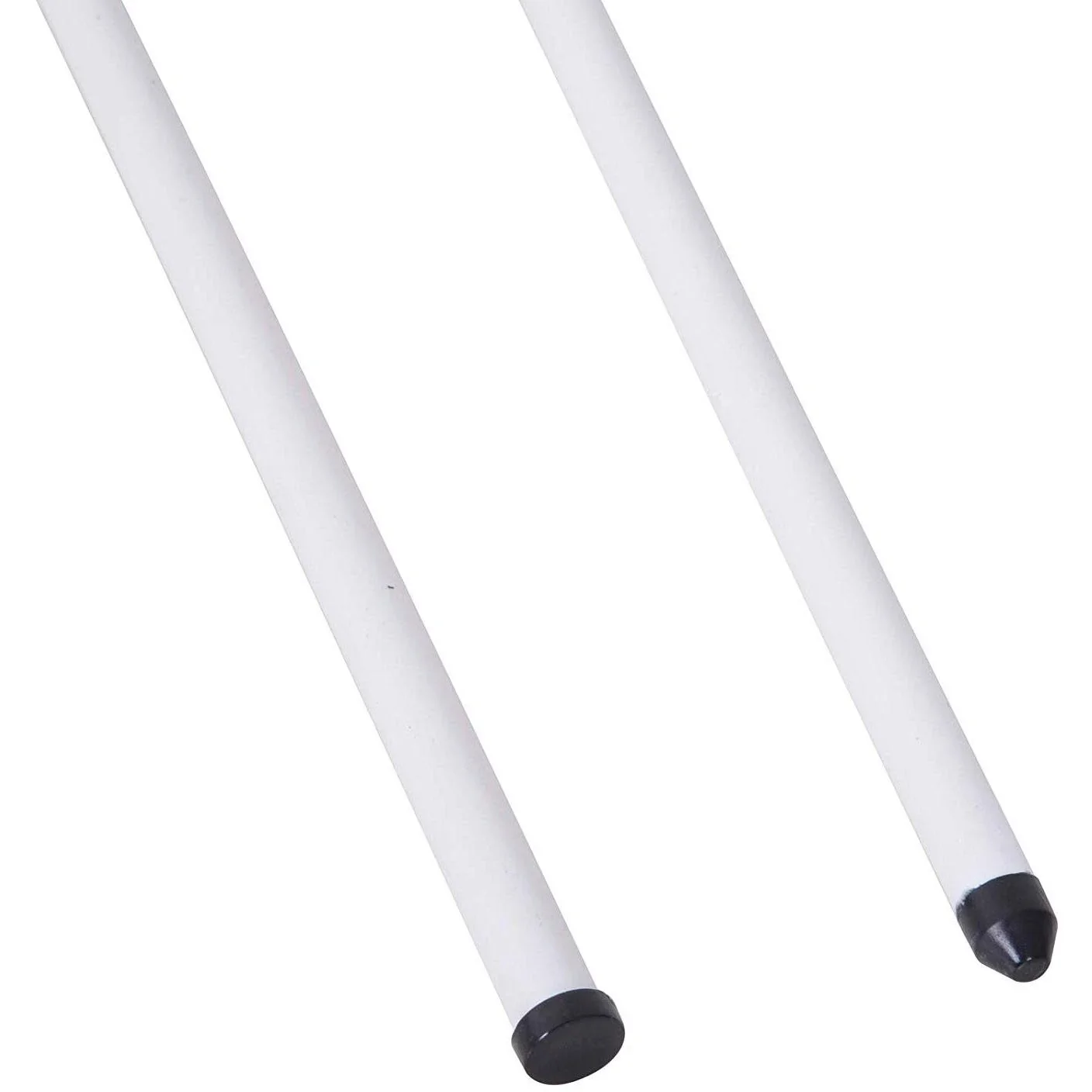 Welpengitter Freilaufgehege Laufstall für Haustiere mit Tür 6 Teile sechseckig PP-Kunststoff rostfrei Weiß Ø135 x H95 cm - 0