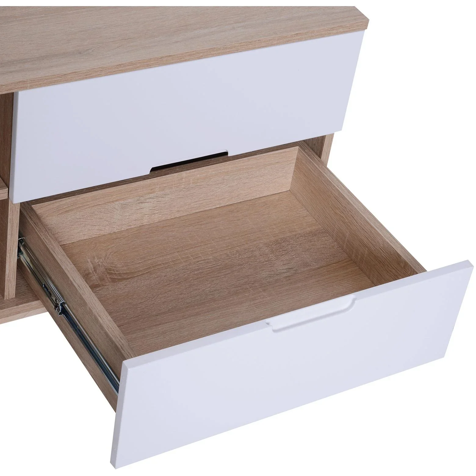 Fernsehtisch Fernsehschrank TV-Board Lowboard TV-Schrank Unterschrank 4 x Schublade 2 x Ablage 150 x 40 x 50 cm - 7