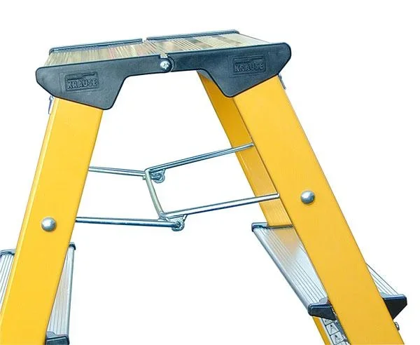 Doppel - Klapptritt Alu 2 x 3 Stufen für mehr Sicherheit im Haushalt - 2