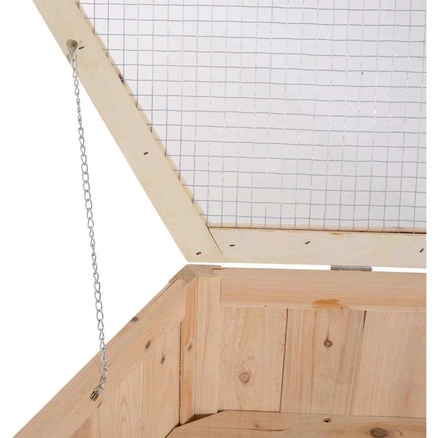 Hamsterkäfig Nagerkäfig Mäusekäfig Tannenholz Natur - 1