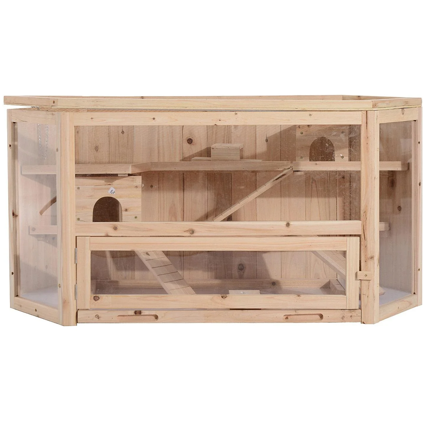 Hamsterkäfig Nagerkäfig Mäusekäfig Tannenholz Natur - 6