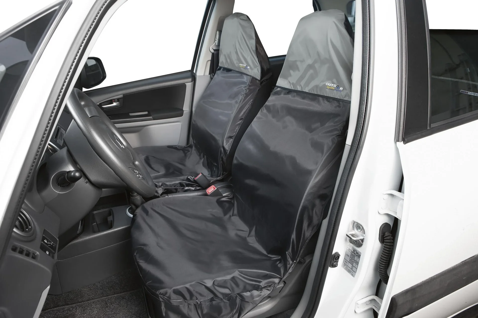Schonbezug Universalgröße Outdoor Sports grau - 0