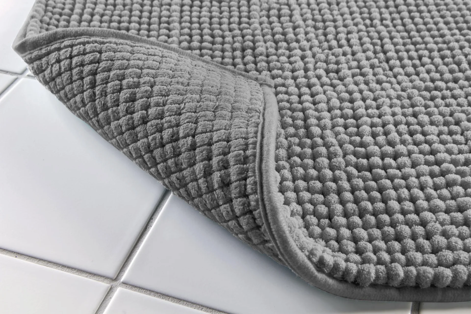 Badematte Super-Soft, grau - 0