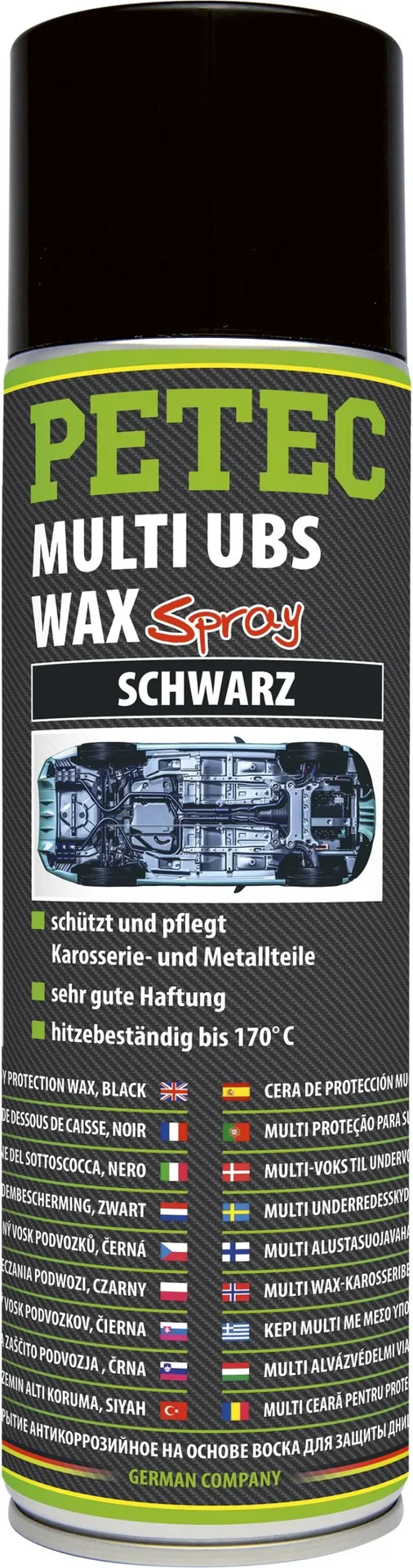 Multi Unterbodenschutz USB WAX-Spray - schwarz, 500 ml - 0