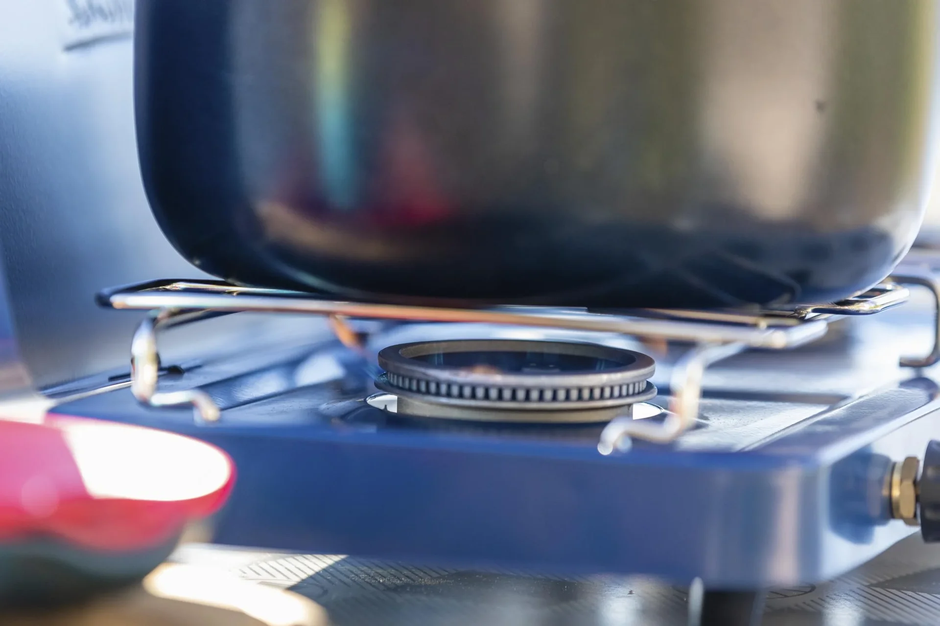 Base Camp  Lid 2-flammig, mit Deckel, manuelle Zündung, inkl. 80cm Schlauch - 1