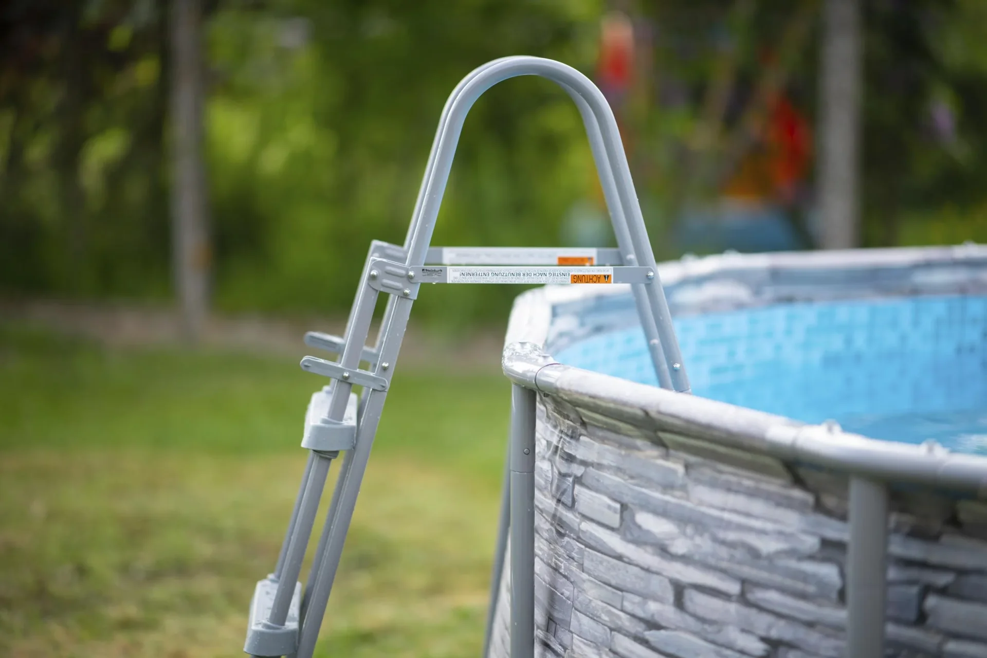 Elite Frame Pool Ø427 x 107 cm Stein grau - 6