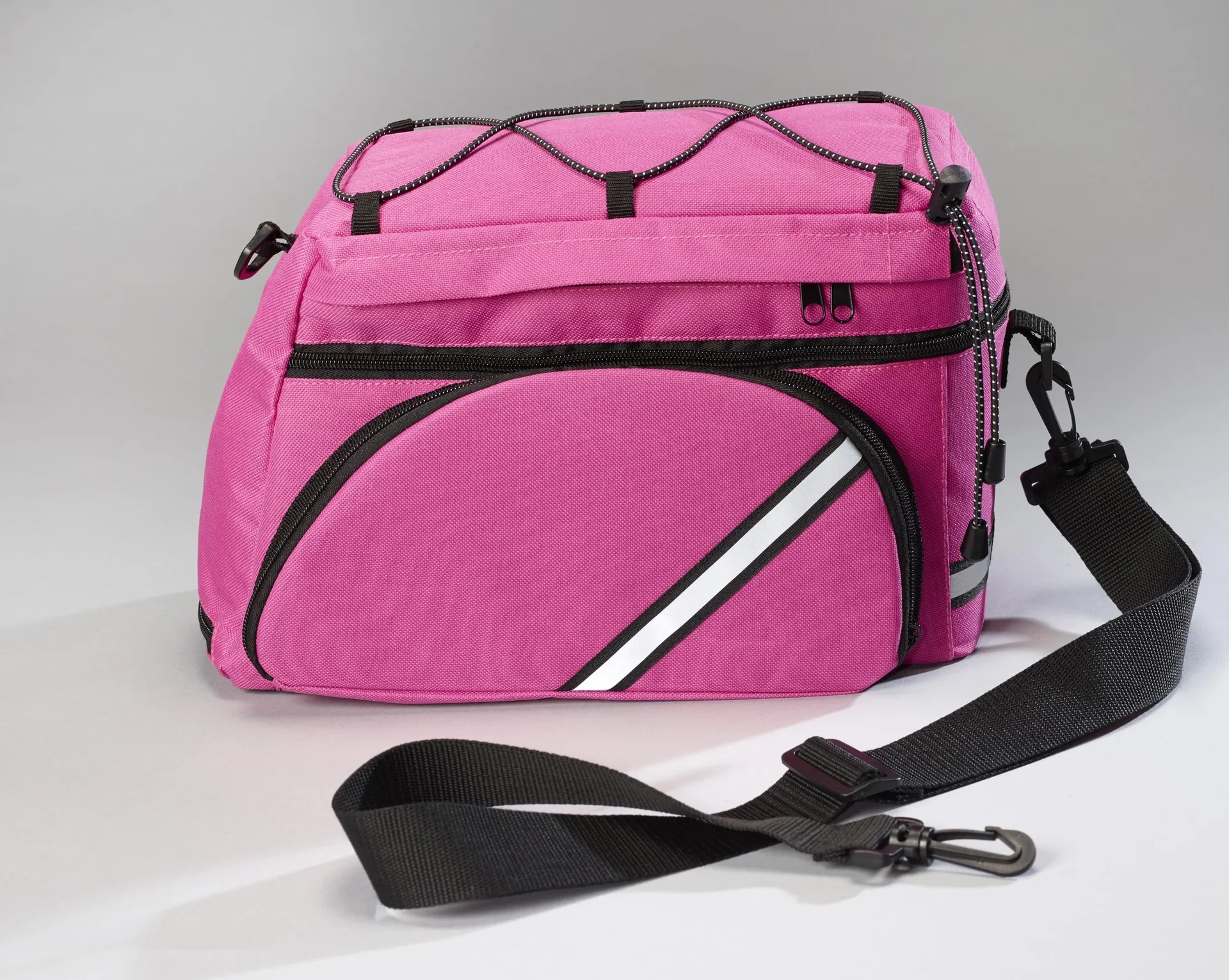 Fahrrad Gepäckträgertasche - multifunktionell, Pink - 6