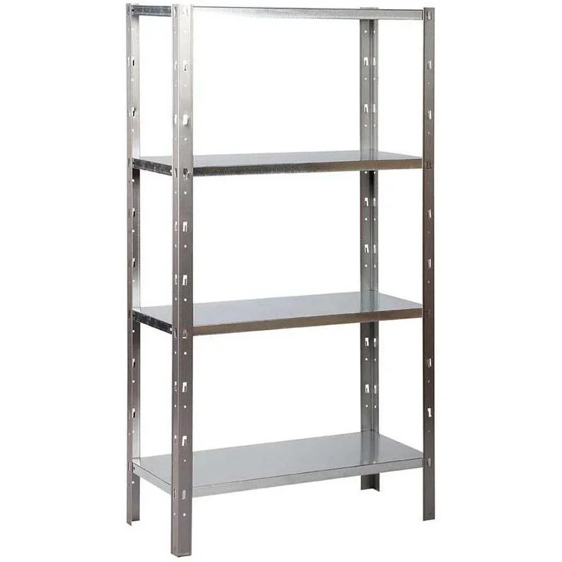 2 Stück Metall-Lagerregal / Regaleinheit mit 4 Fachböden - 340kg Tragkraft - 180x90x40cm - Clicker 85 H180 - 1