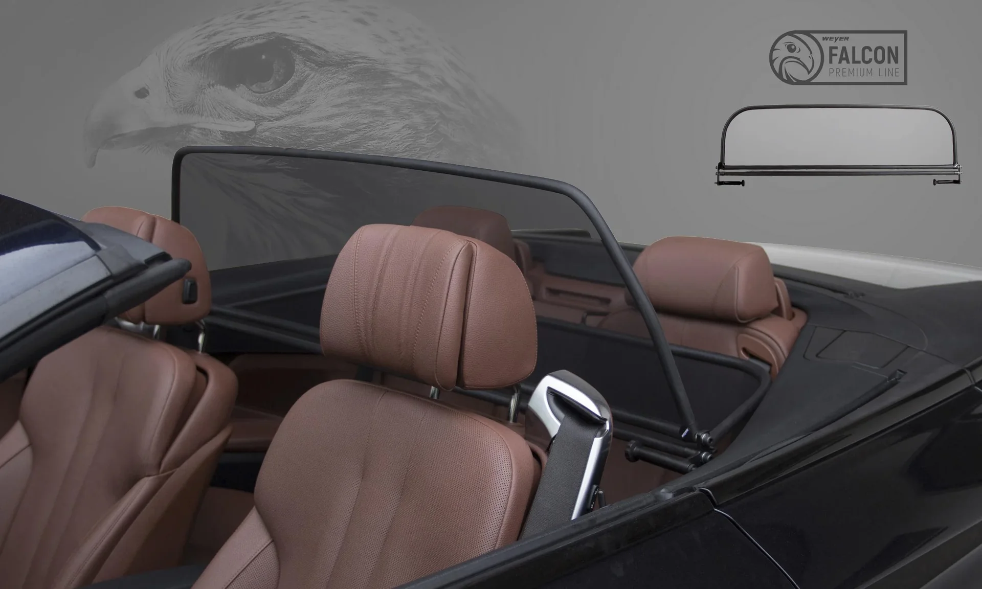 Cabrio Windschott - Premium-Line BMW 6-er E64, Baujahr 2003-2010 - 1