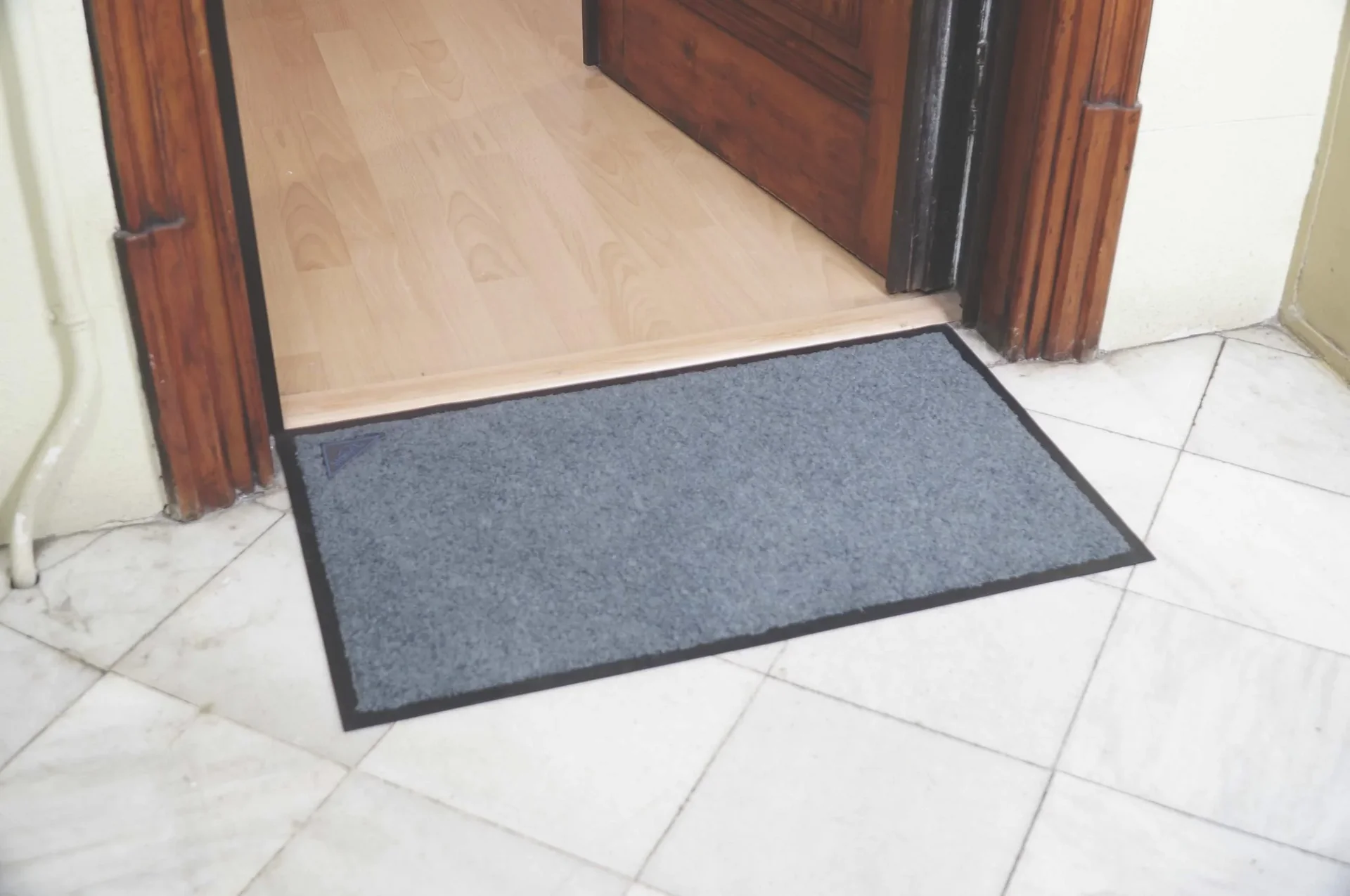 Antibakterielle Fußmatte, mit rutschfester Gummierung - 0