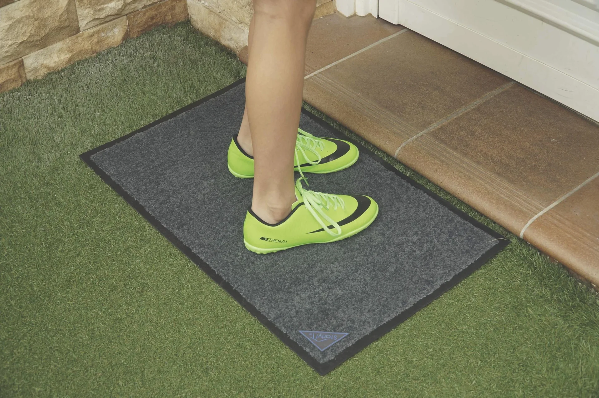 Antibakterielle Fußmatte, mit rutschfester Gummierung - 8