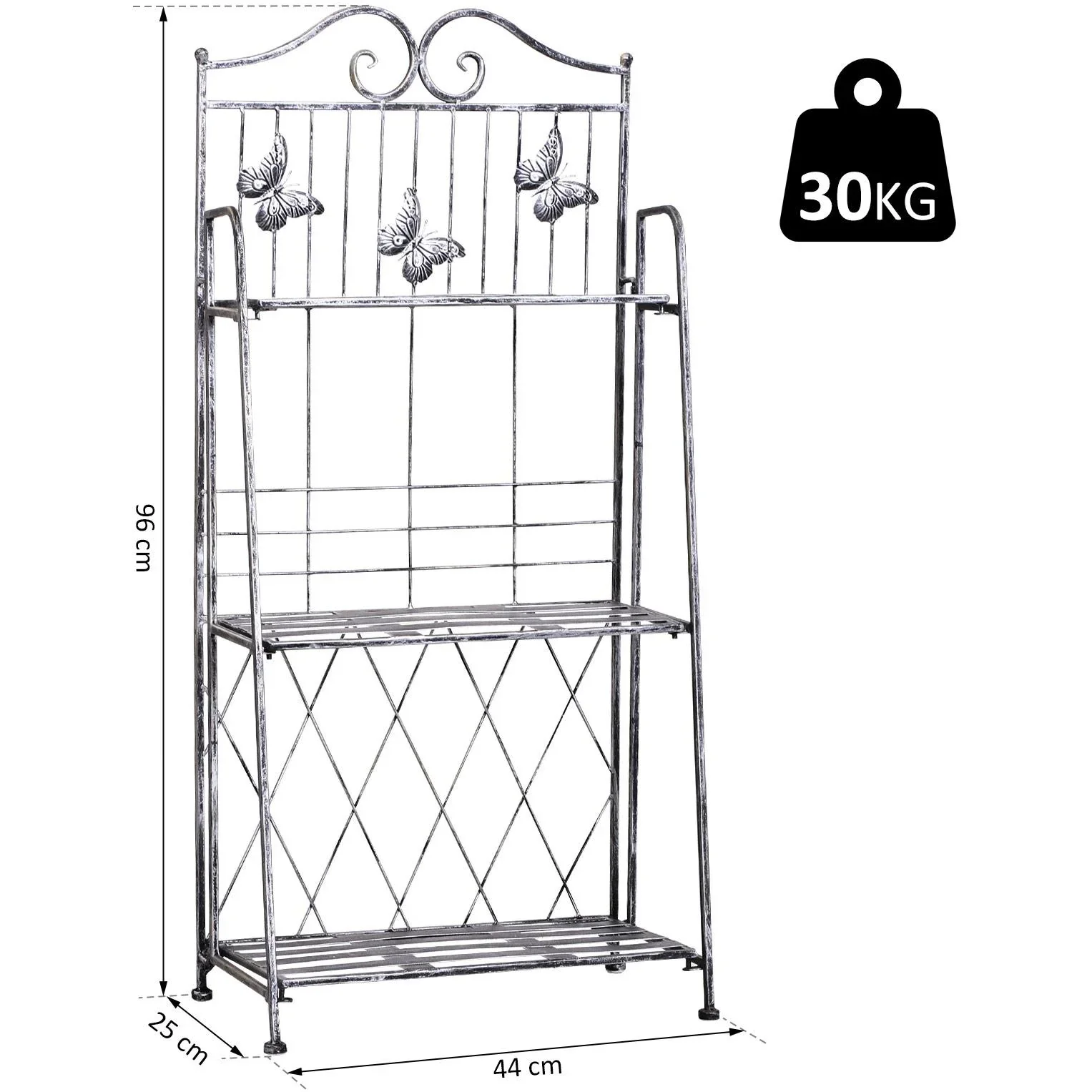 Pflanzregal mit 3 Ebenen - 2