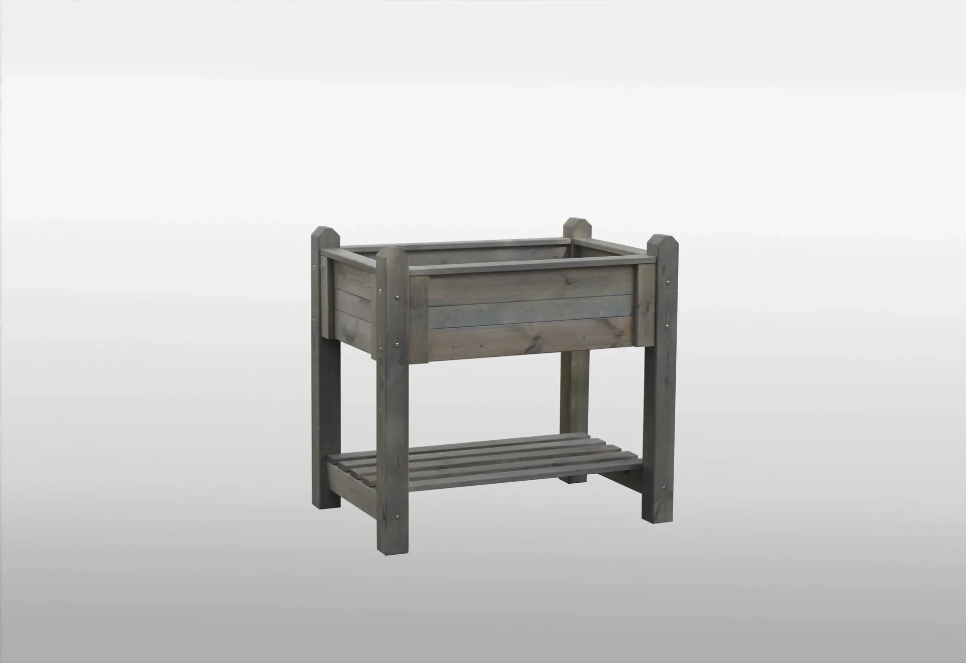 Kräuterbeet massiv, grau, klein - 0