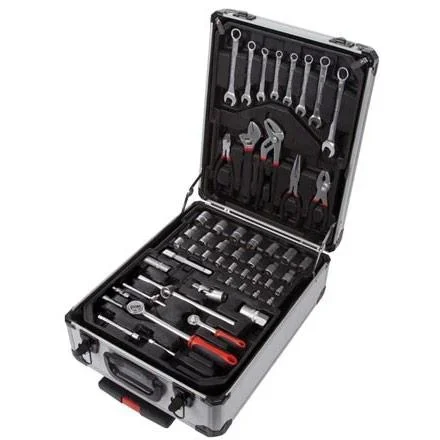 Aluminium Werkzeugkoffer 260 Stück - 51x21x38 cm - 3