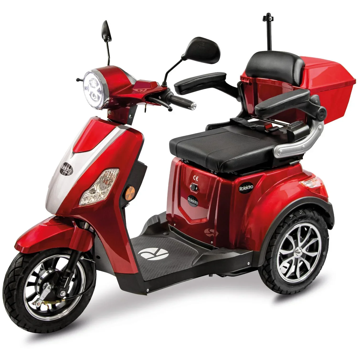 E-Trike 25 V.3, rot; 1.000 W + Straßenzulassung - 2
