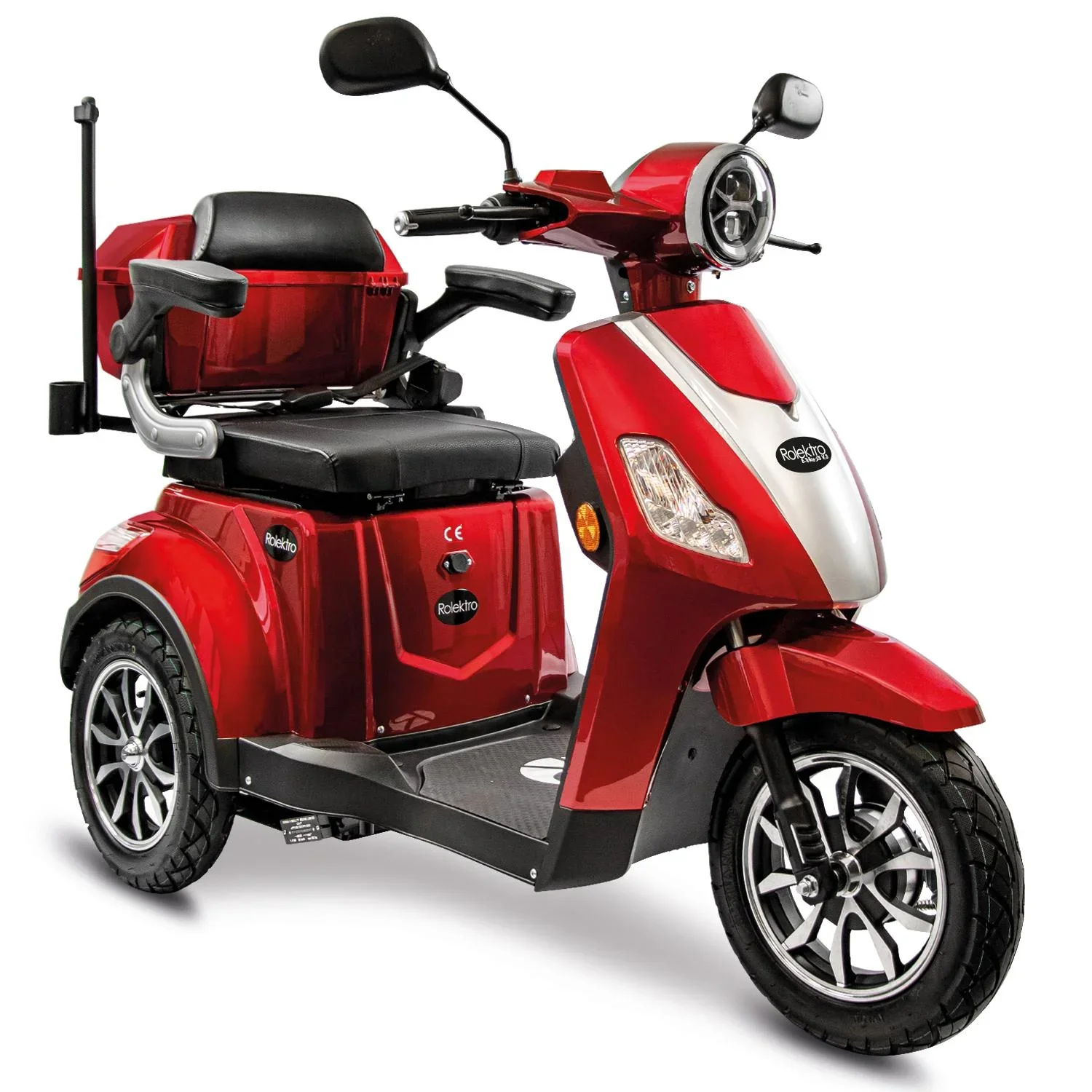 E-Trike 25 V.3, rot; 1.000 W + Straßenzulassung - 4