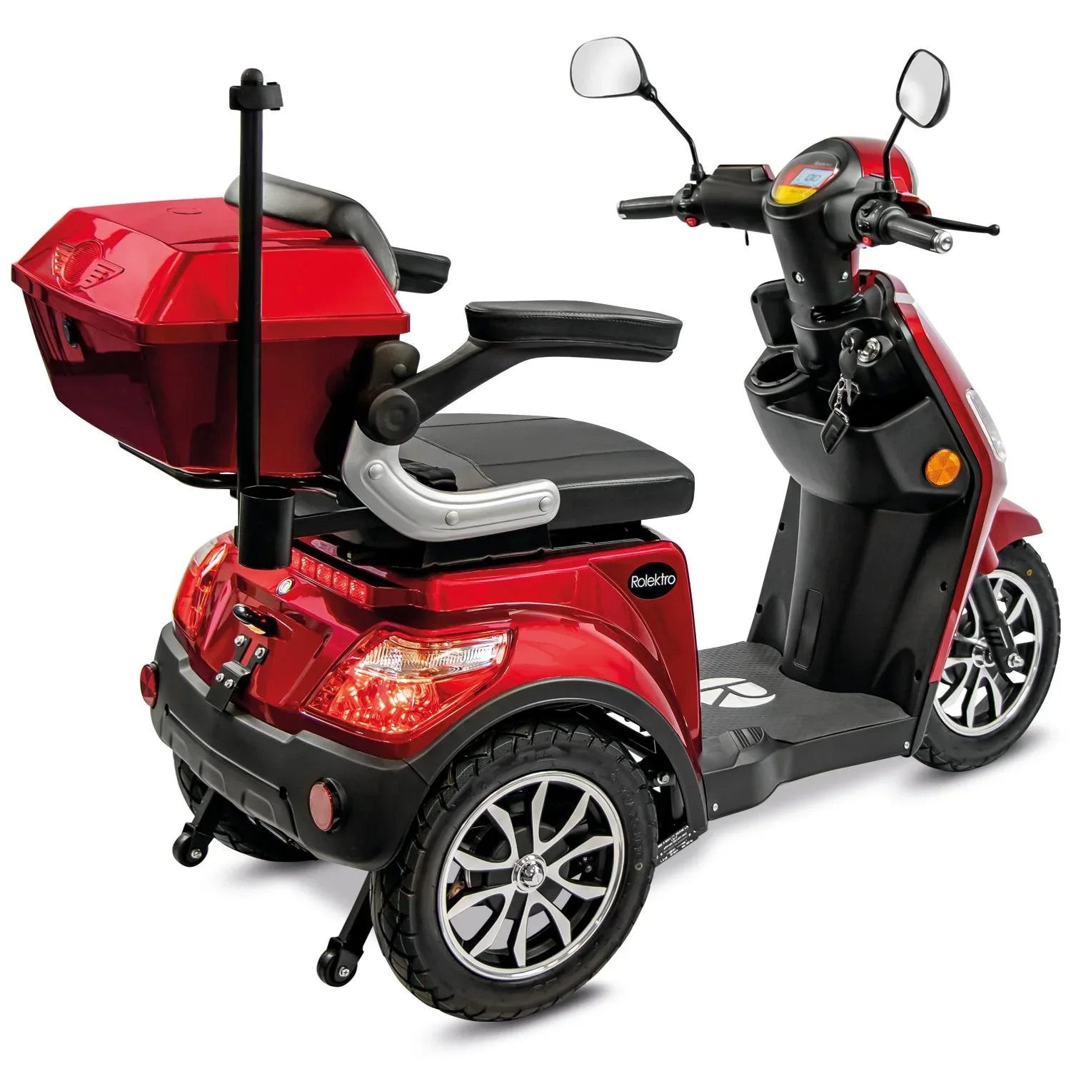 E-Trike 25 V.3, rot; 1.000 W + Straßenzulassung - 7