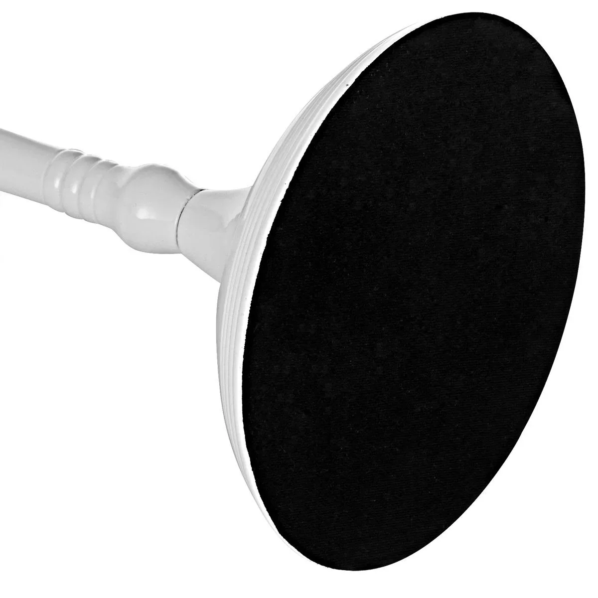 Kerzenleuchter weiß glänzend Aluminium 60cm 5-armig - 0