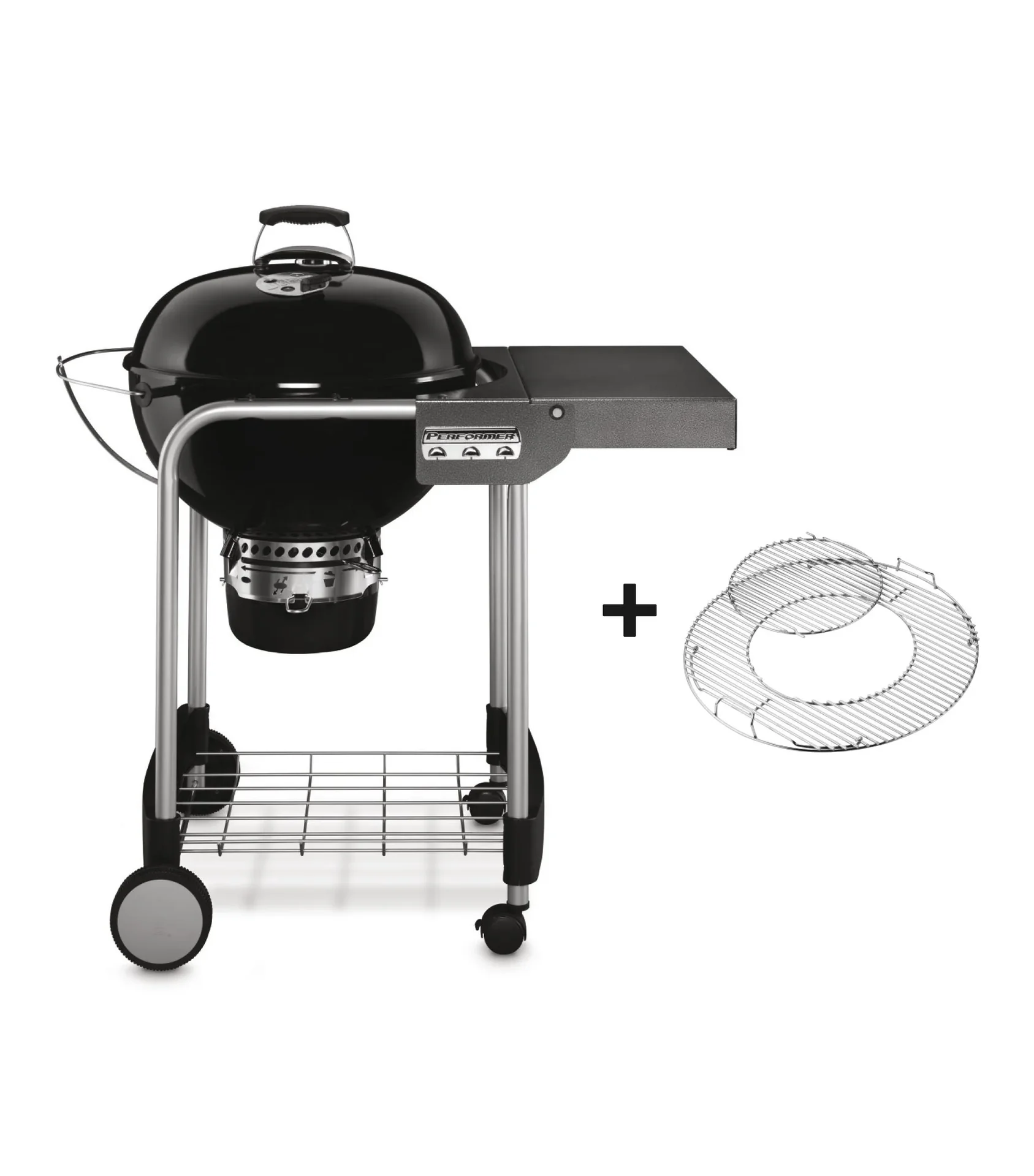 Holzkohlegrill Performer GBS, 57 cm, Black - 1