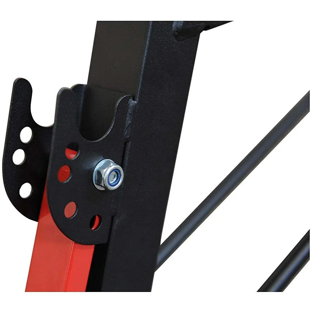 Hantelbank Fitnessbank Schrägbank Multifunktion Bauchtrainer Verstellbar Edelstahl Schwarz 64 x 146 x 73,5-85 cm - 5