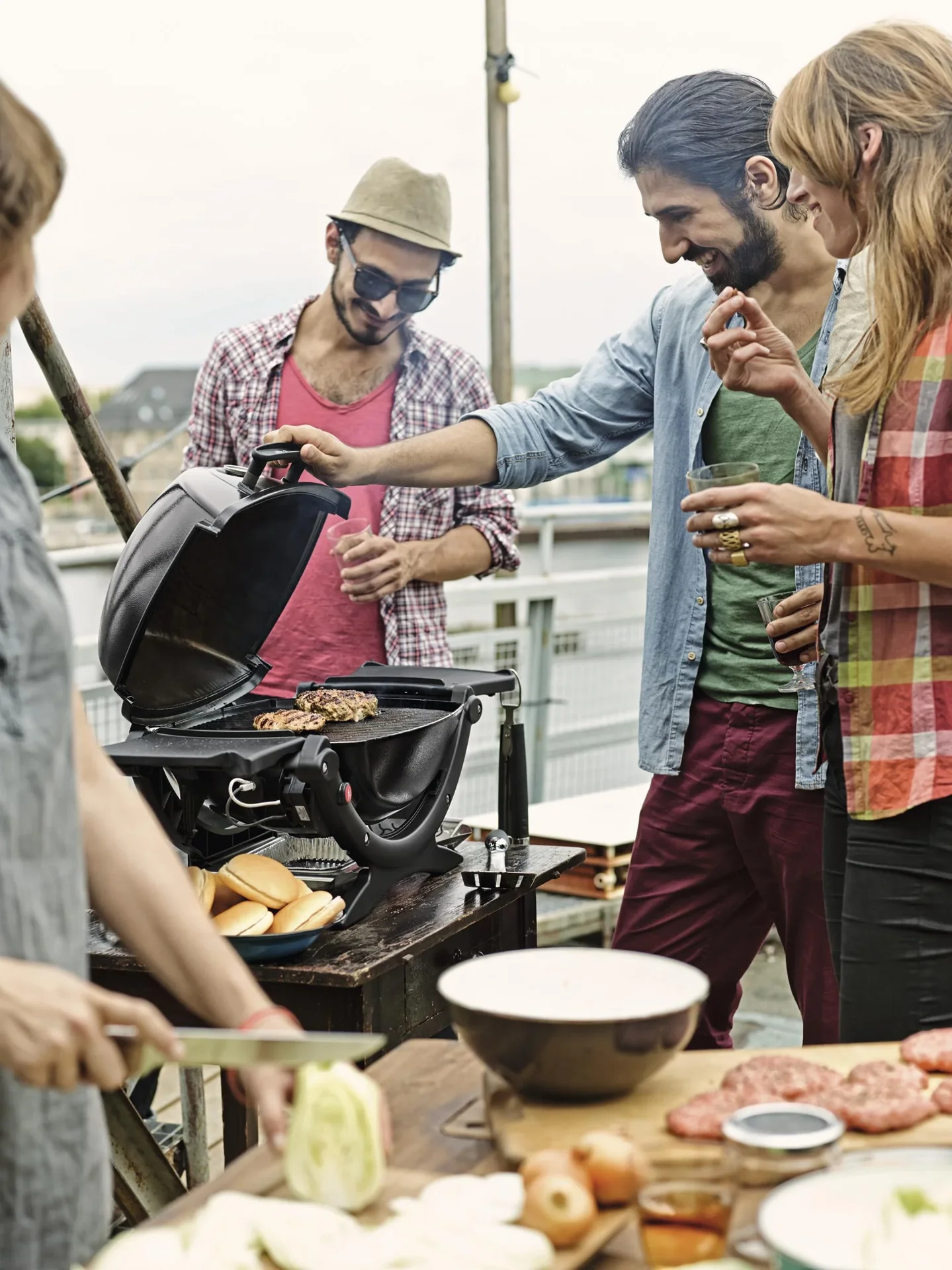 Gasgrill Q 1200, Black - 2