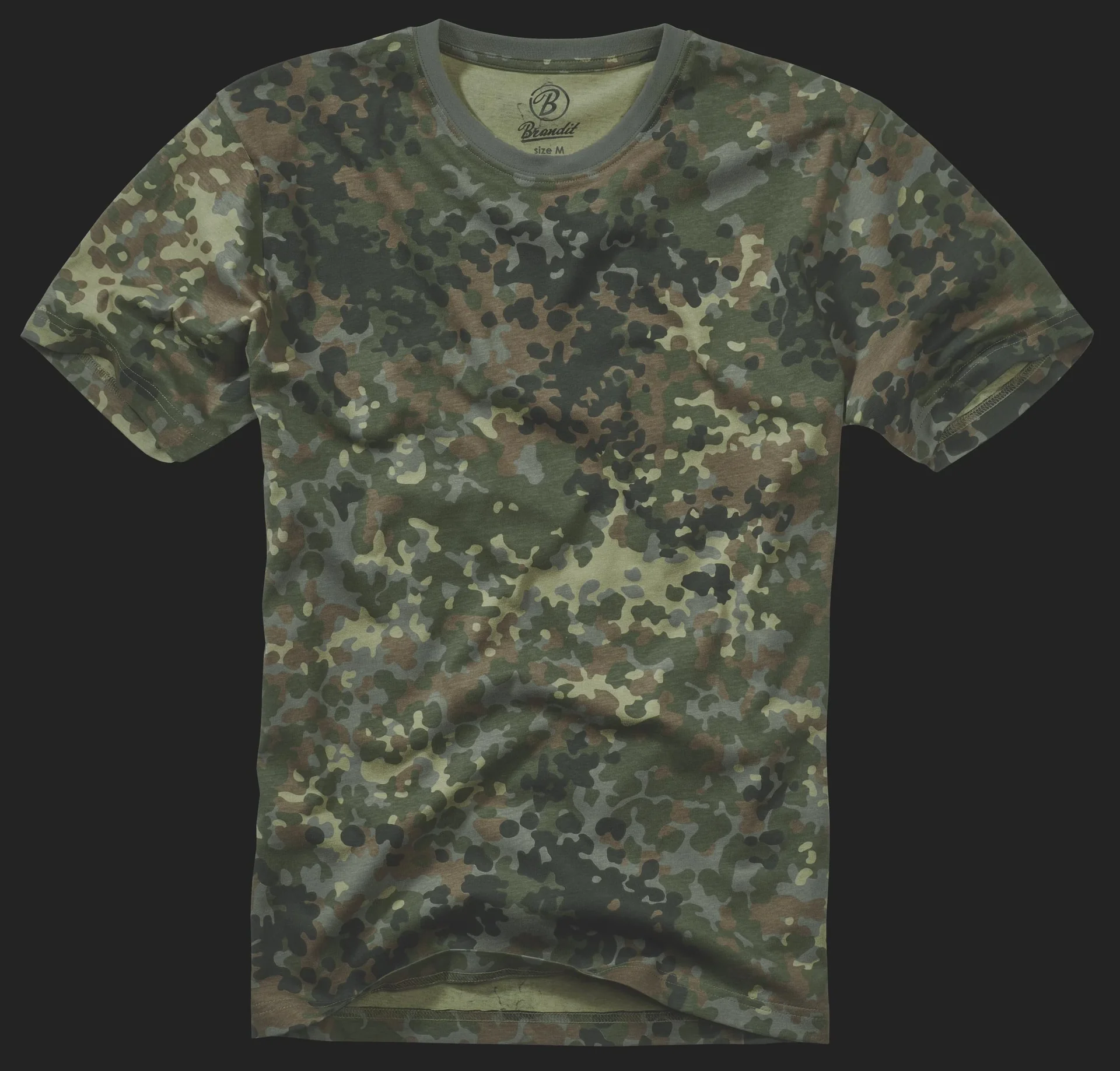 Army T-Shirt, flecktarn, Gr.4XL - 0