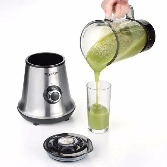 Mixer - 1 Liter - 500 Watt - Geeignet für Eis - Smoothies, Saucen, Suppe - 1