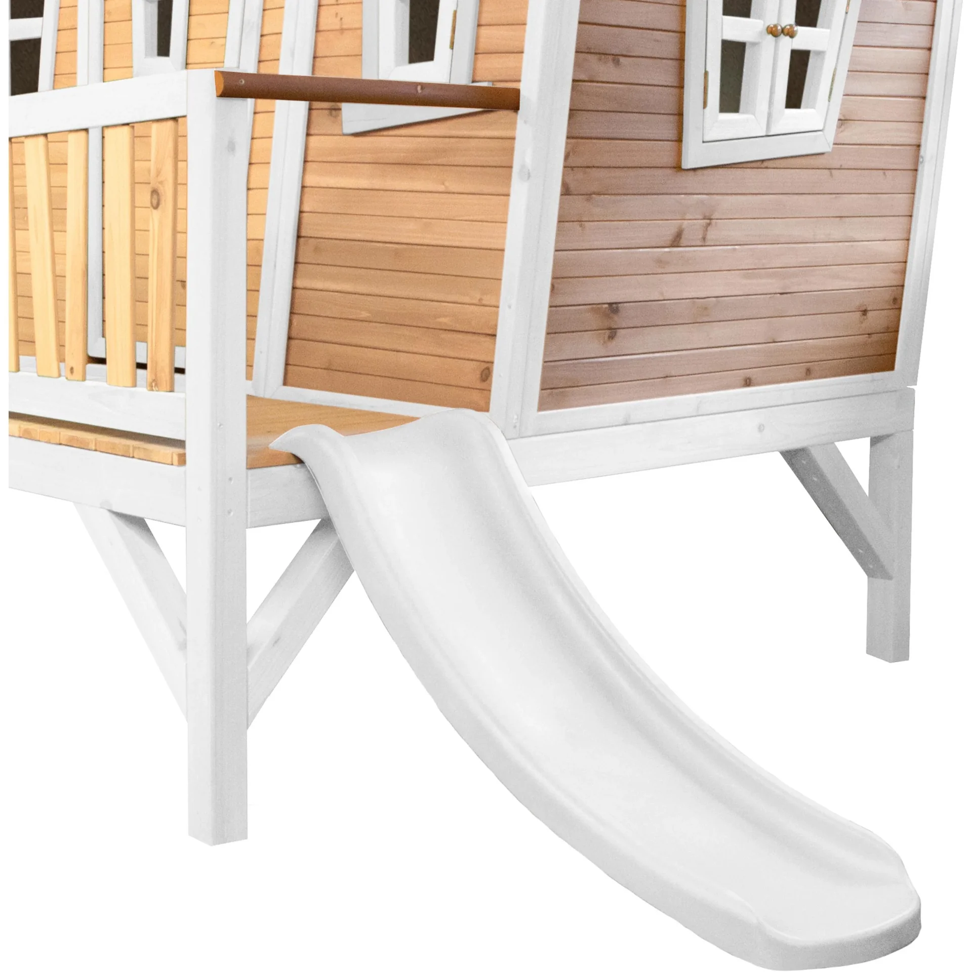 Emma Spielhaus Braun/Weiß - Weiße Rutsche - 5