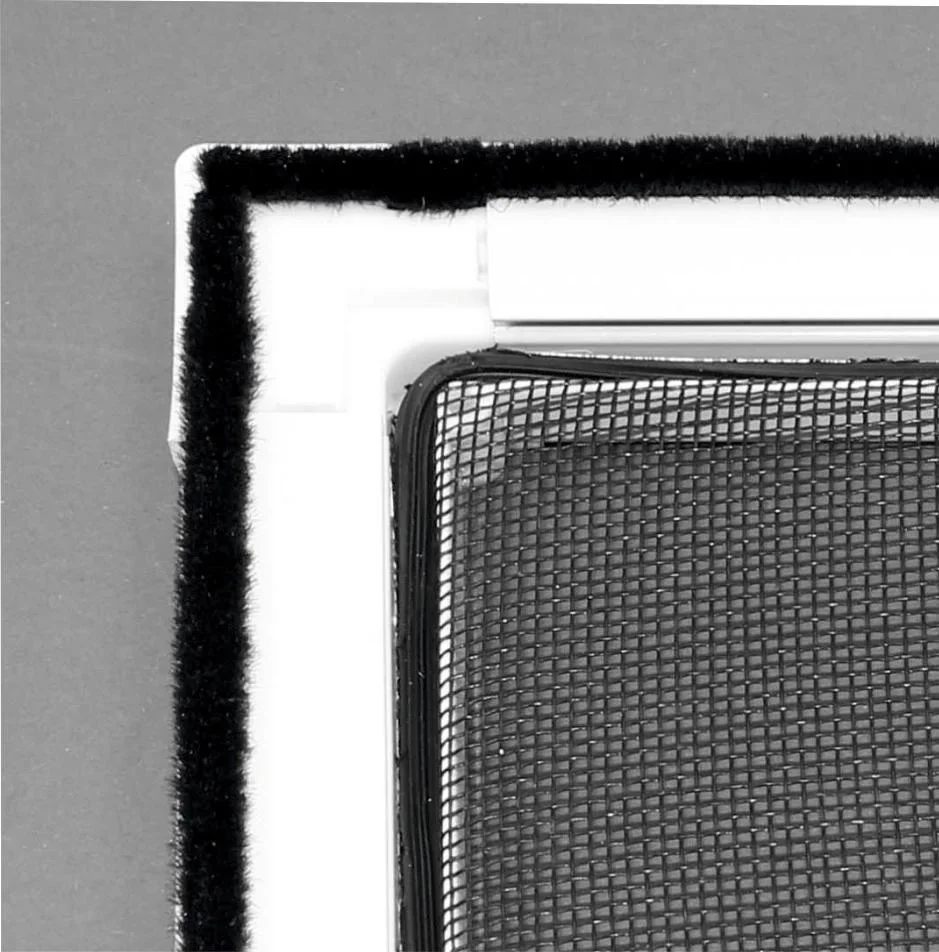 Insektenschutztür 100 x 210 cm geteilt, weiß - 0