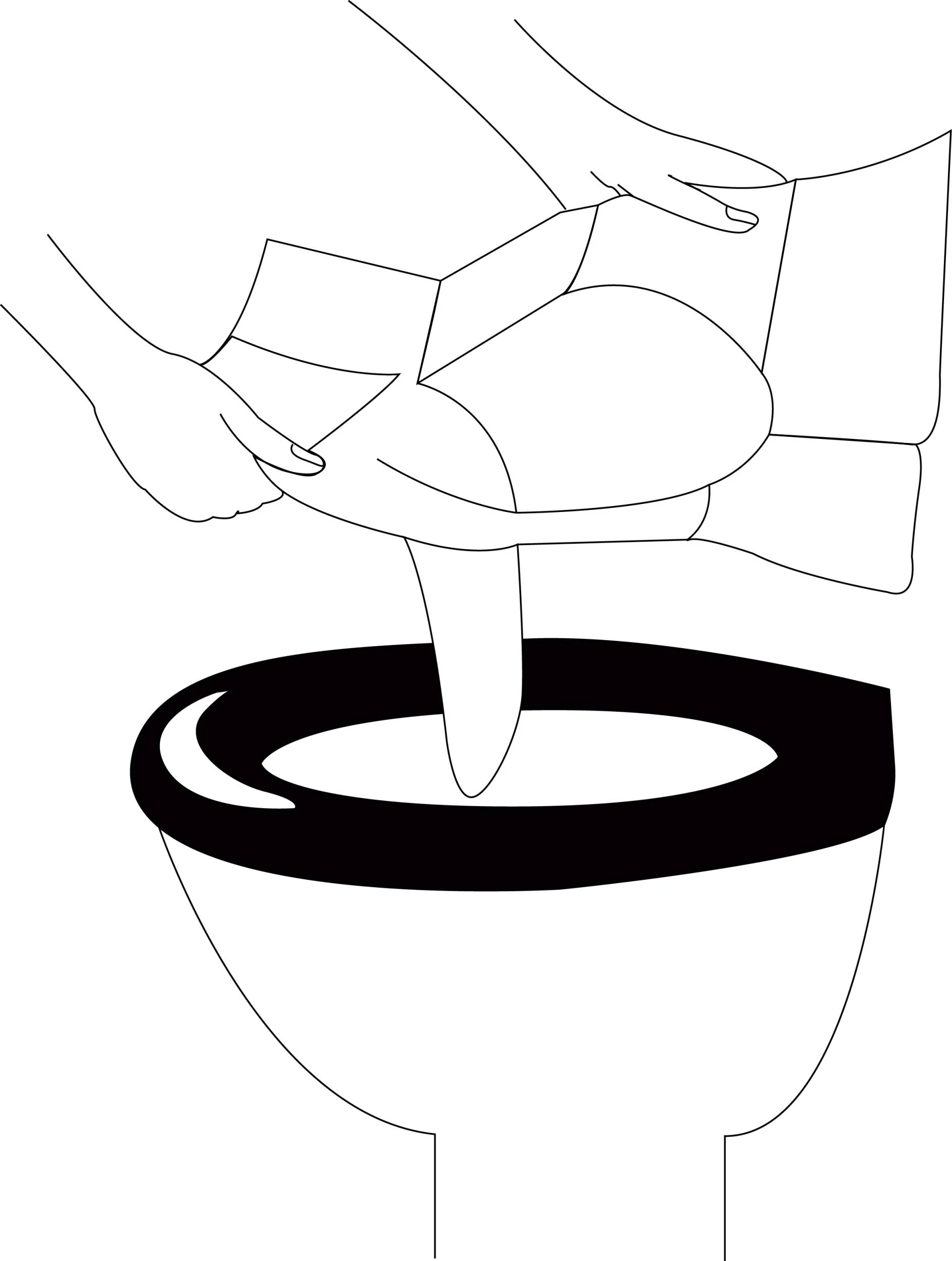Toilettenbrillenabdeckung 10 Stück, Einweg, 5er-Pack - 5