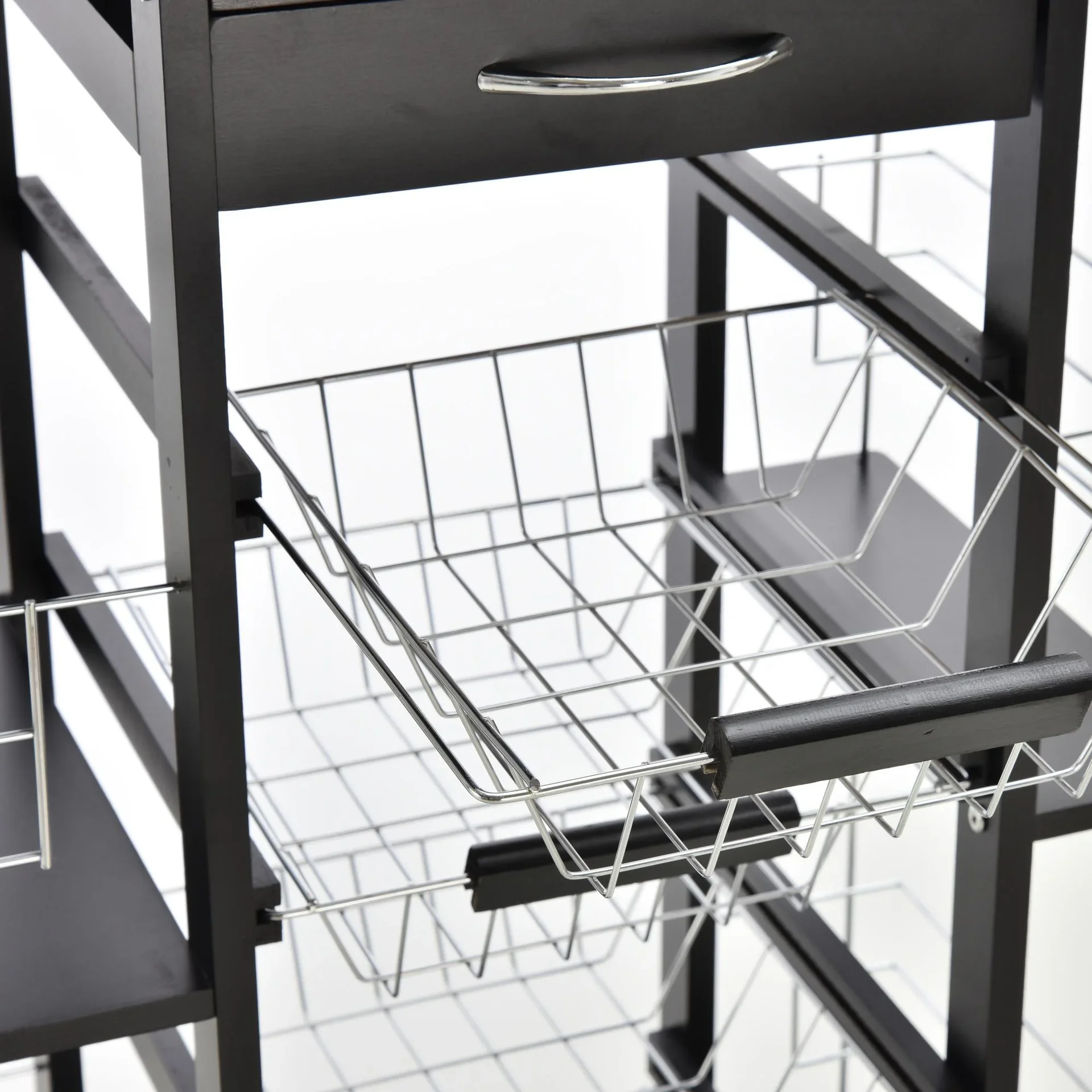 Diener auf Rädern, schwarz - 1