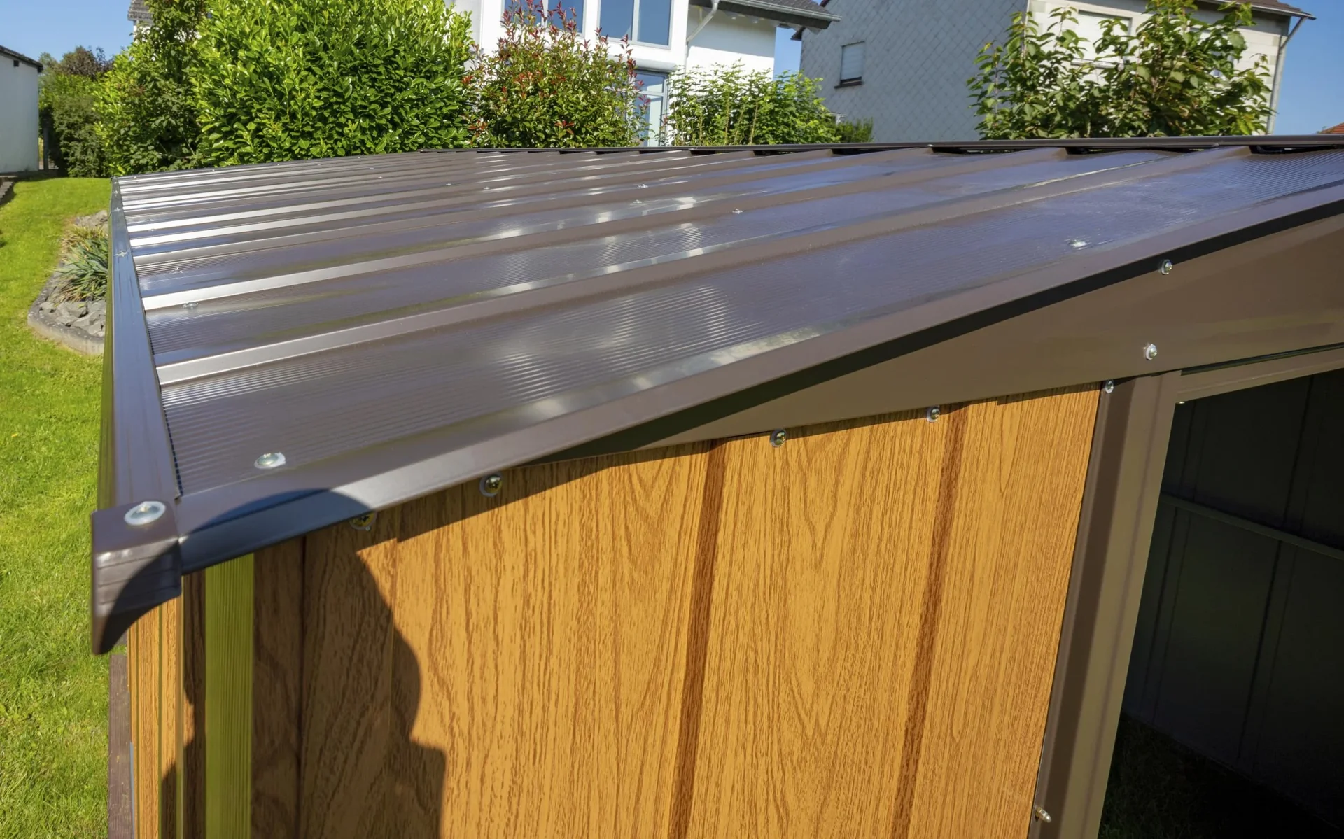 Metallgerätehaus Woodlake 10x12, 313 x 370 x 185 cm - 2