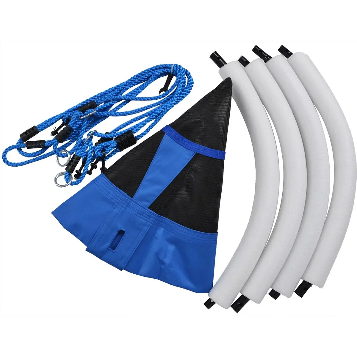 Rundschaukel für Kinder blau - 0