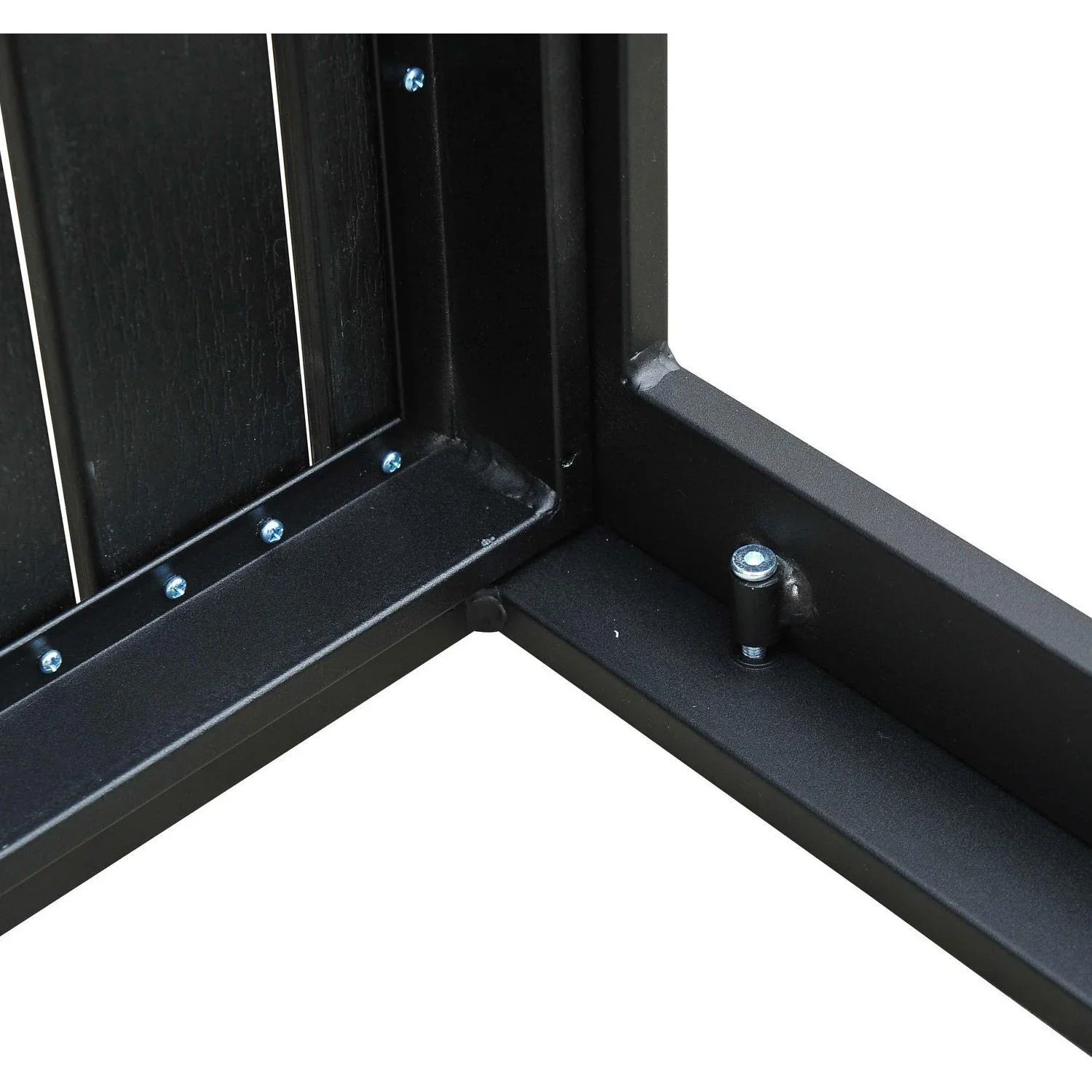 Gartentisch mit Aluminium-Rahmen - 4