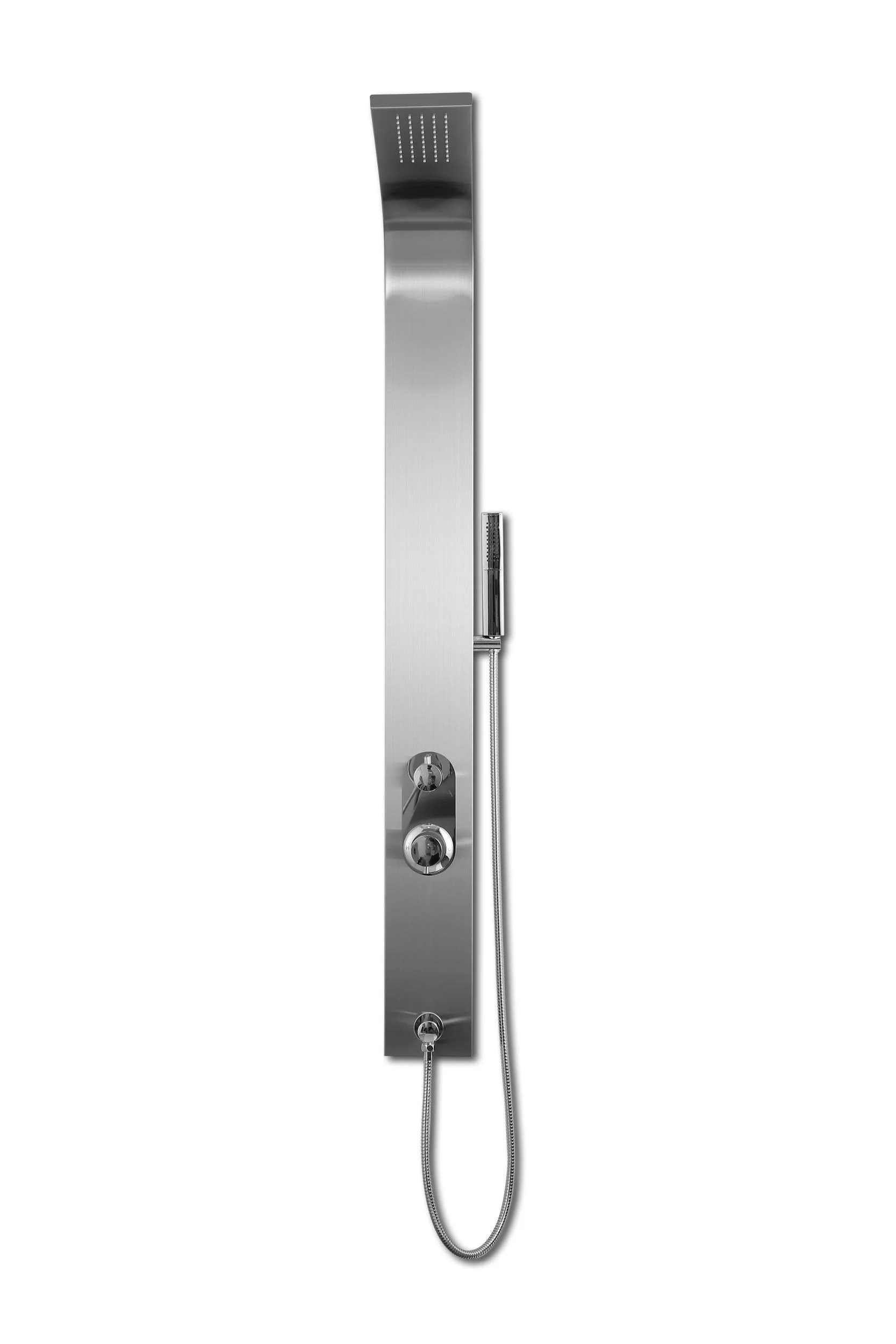 Duschpaneel Care Chrom 150x15 cm, Duschset mit 2 verschiedene Duschfunktionen - 4