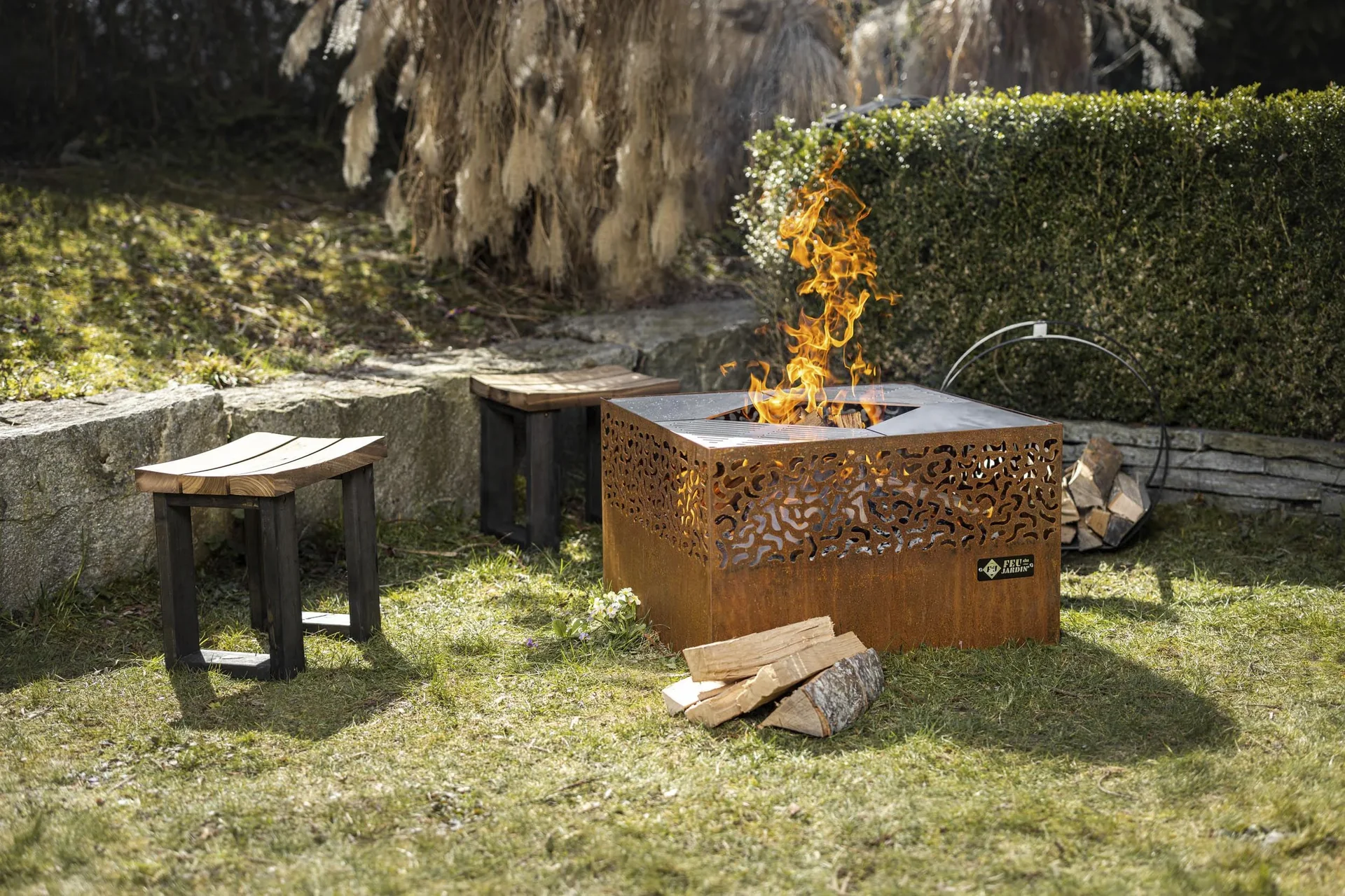 Holzhocker Convi - 0