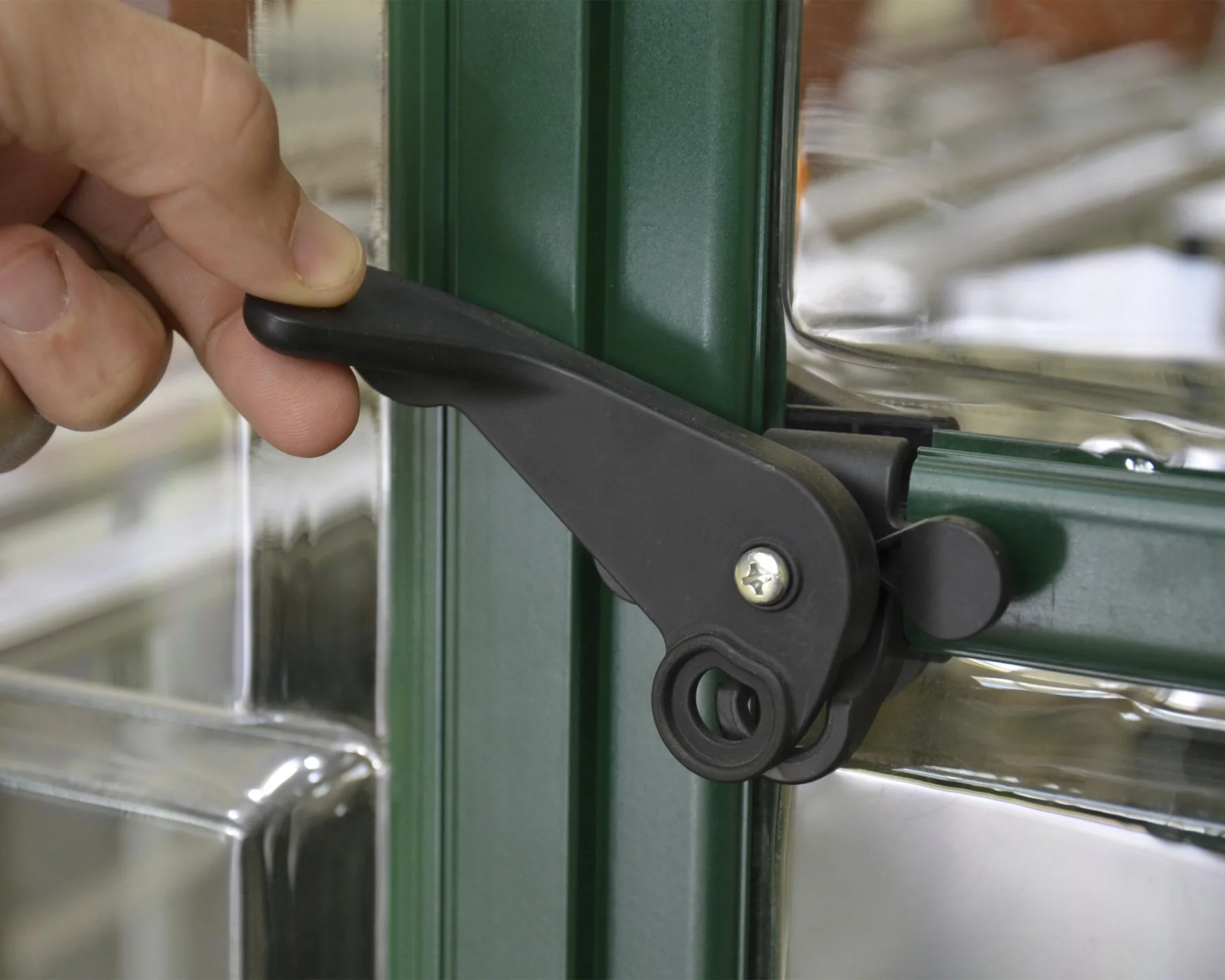 Gewächshaus "Harmony" - 6x6, grün - 1