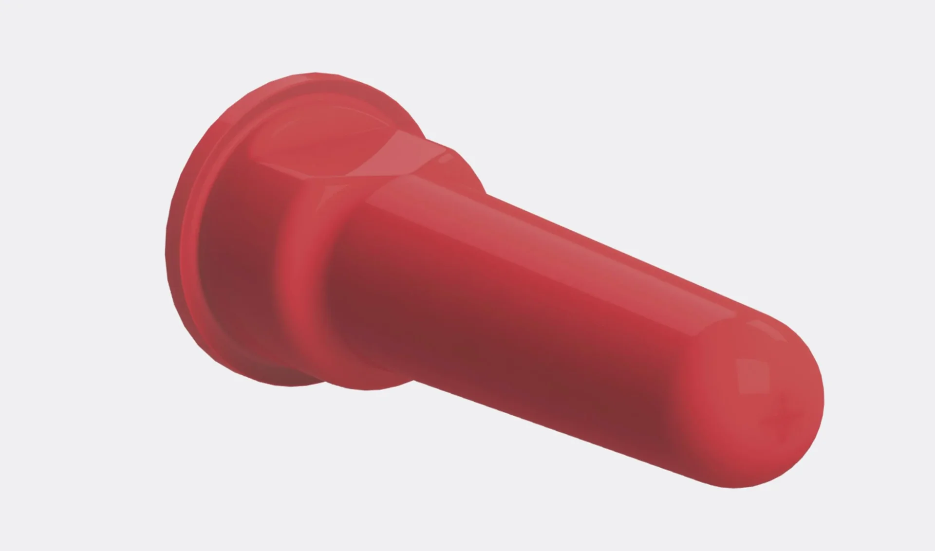 Supersauger für Tränkeeimer "FixClip", rot, 5er Pack - 0