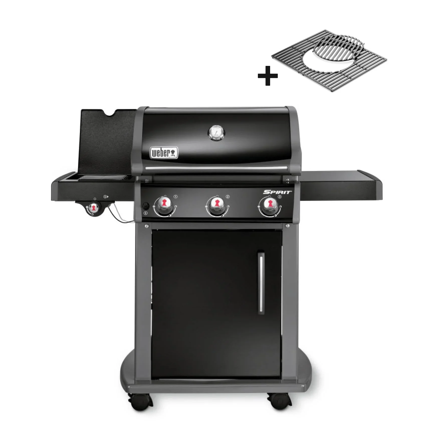 Gasgrill Spirit E-320 Original GBS, Black - 3